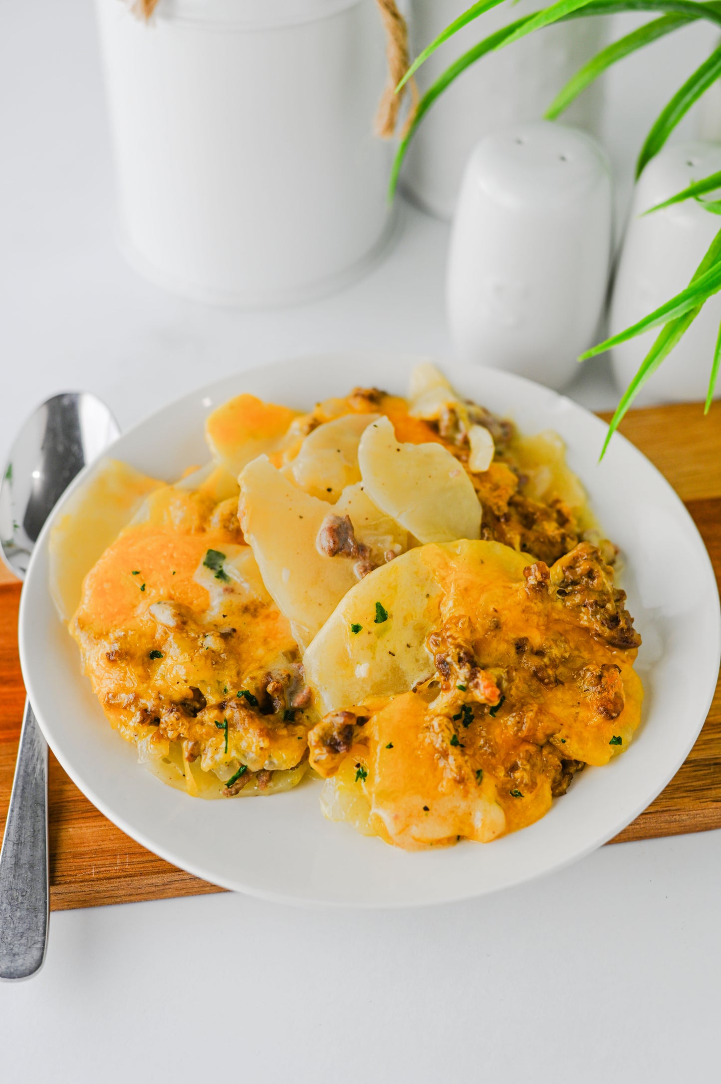 Hamburger Potato Casserole Set #1