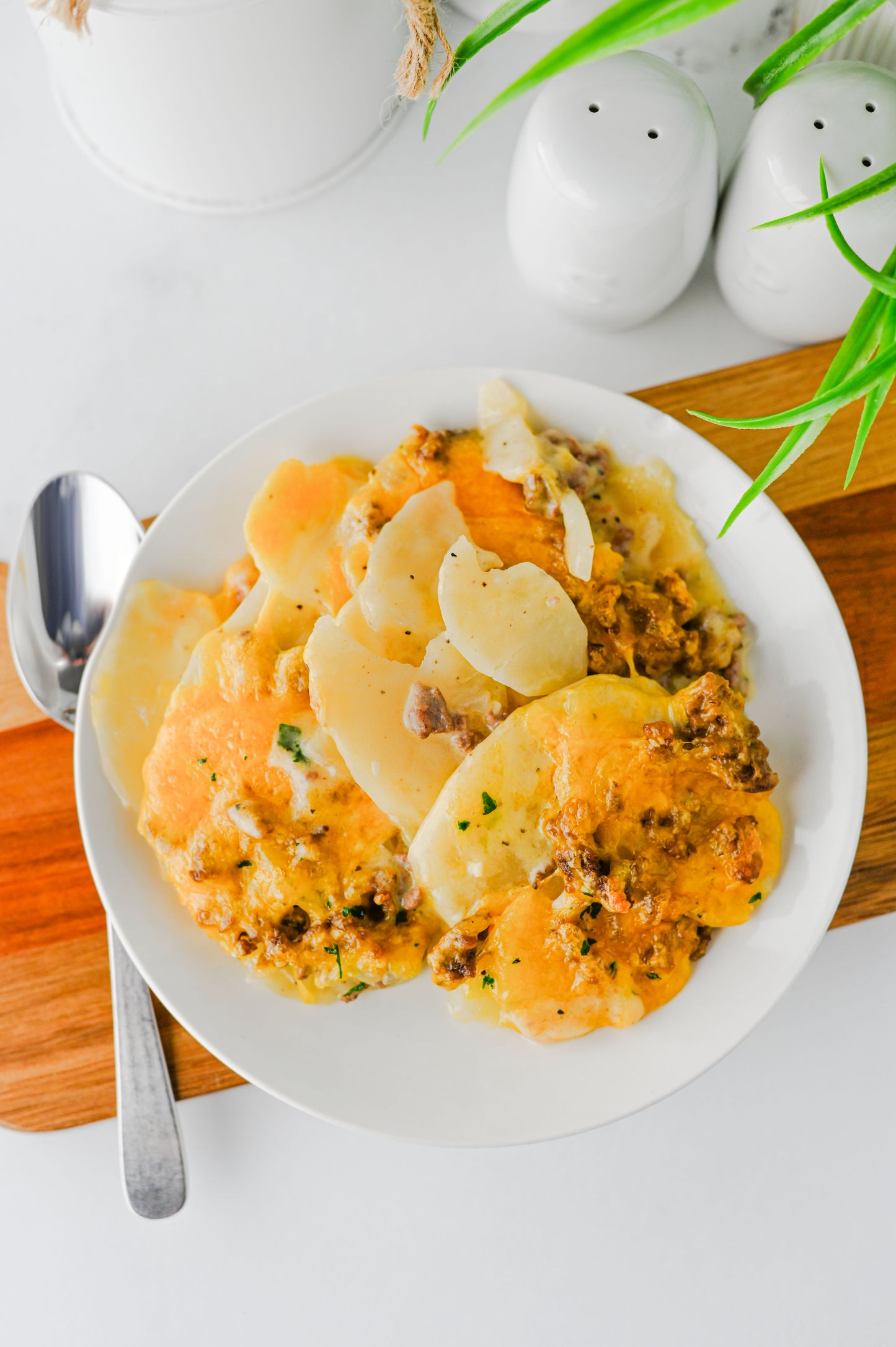Hamburger Potato Casserole Set #1