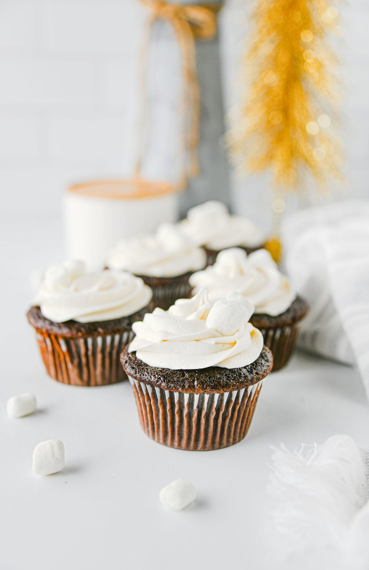 Hot Chocolate Cupcakes Set #1