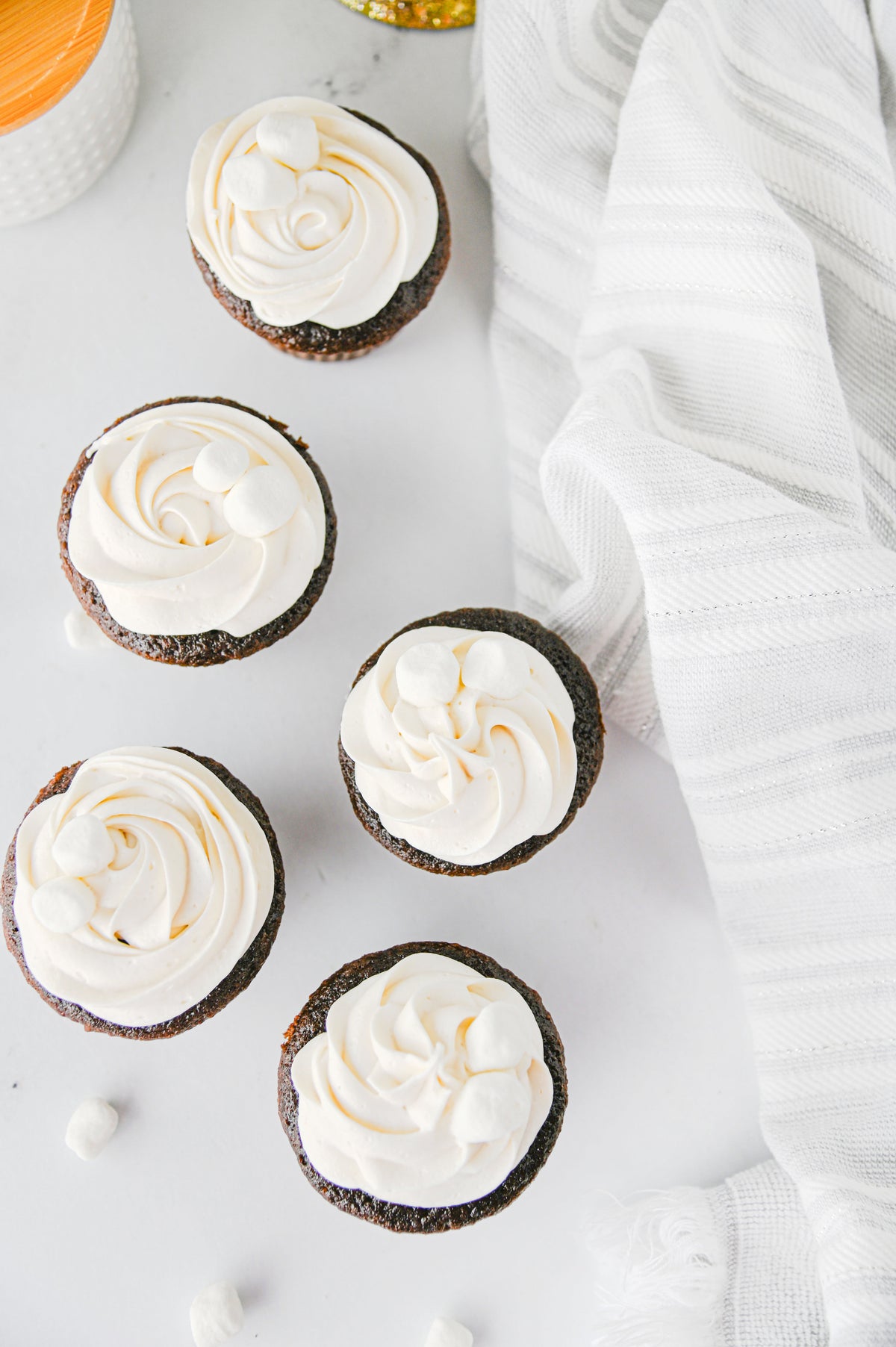 Hot Chocolate Cupcakes Set #1