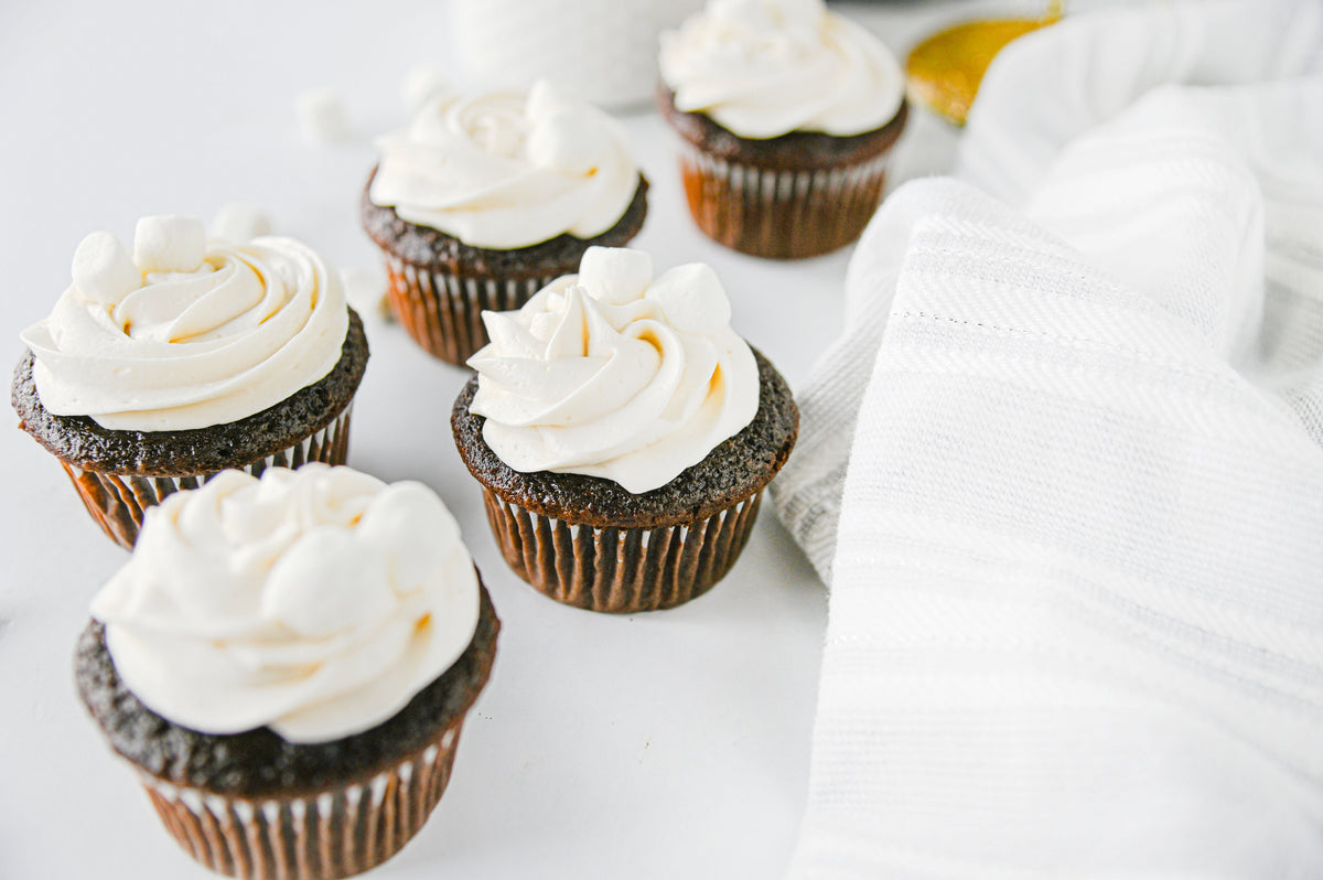 Hot Chocolate Cupcakes Set #1