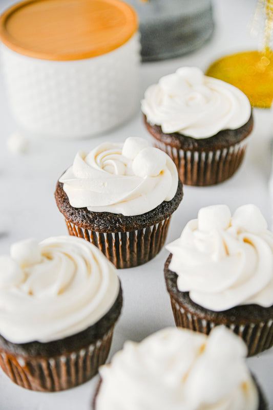 Hot Chocolate Cupcakes Set #1