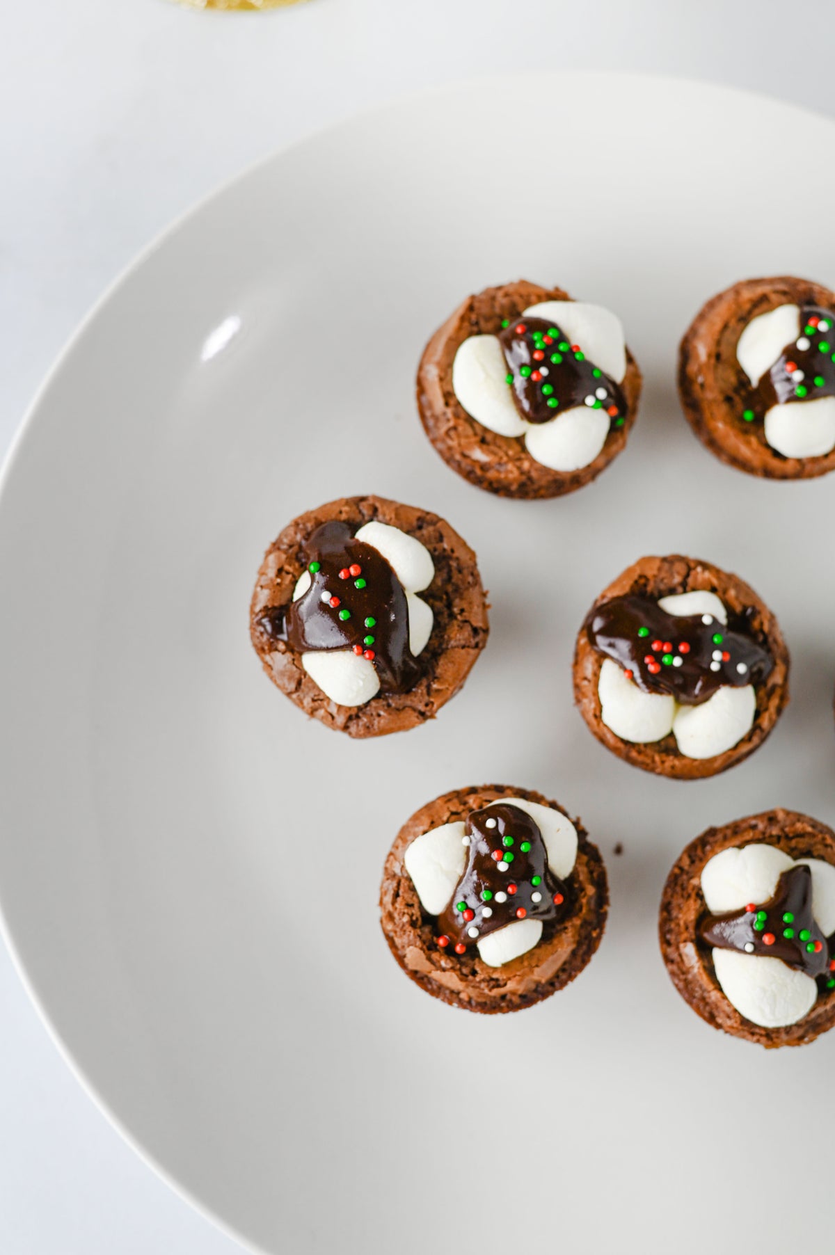 Hot Cocoa Brownie Bites Set #1