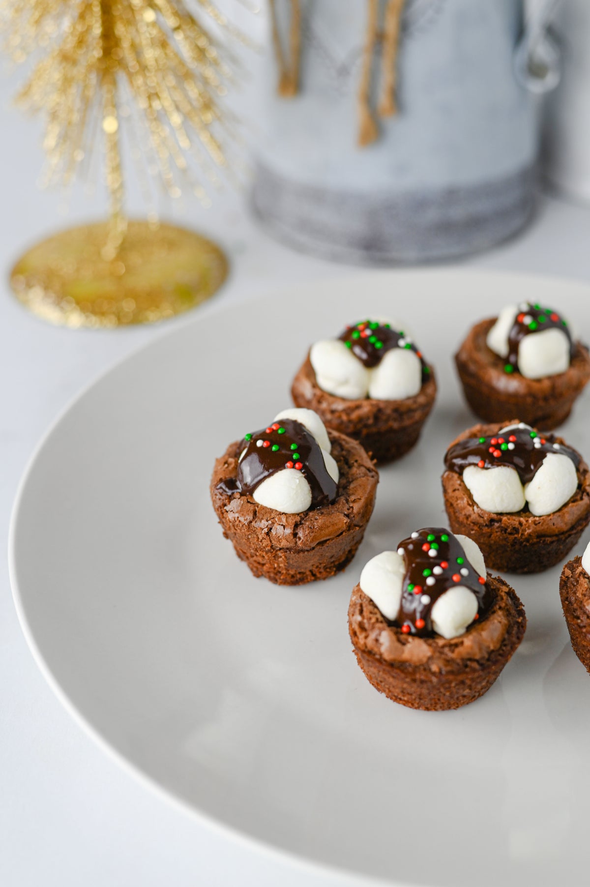 Hot Cocoa Brownie Bites Set #1