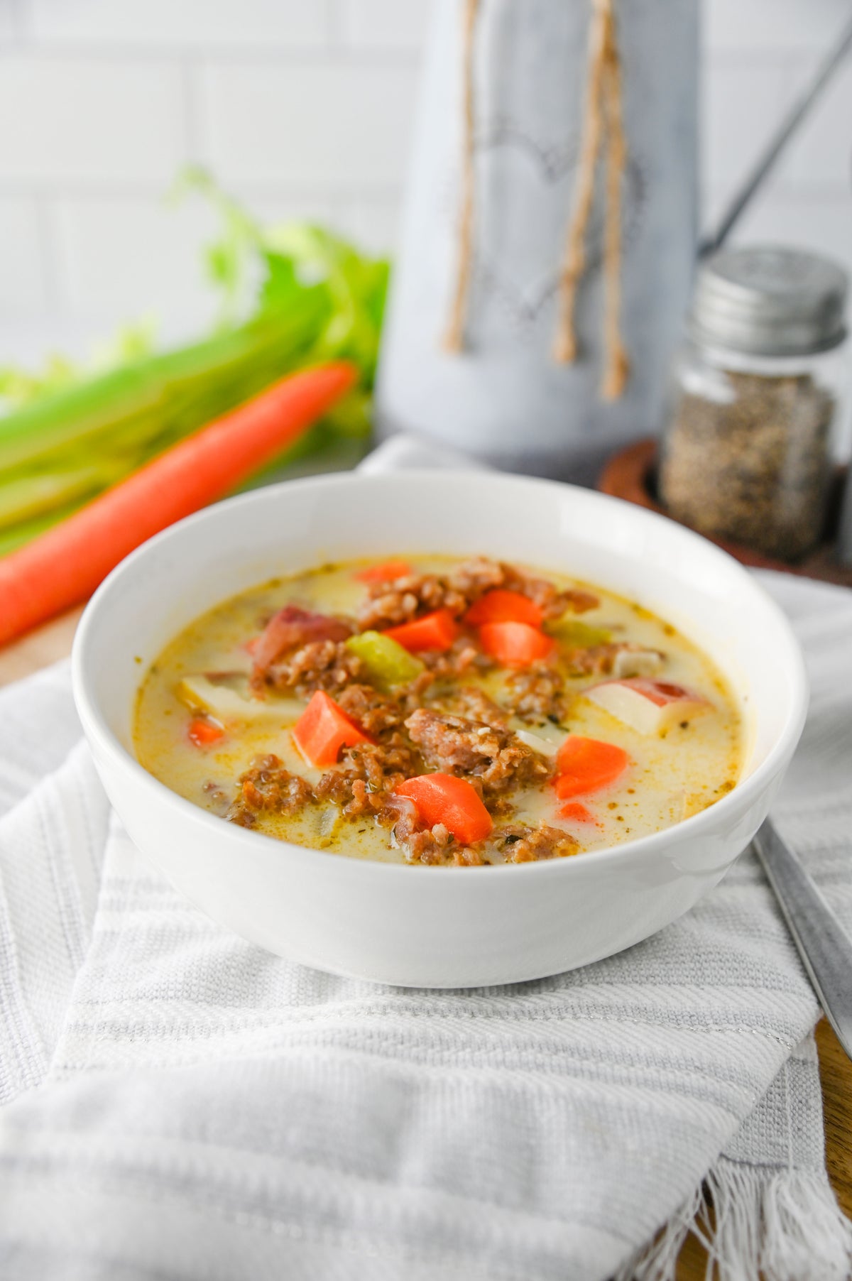 Italian Sausage Potato Soup Set #1