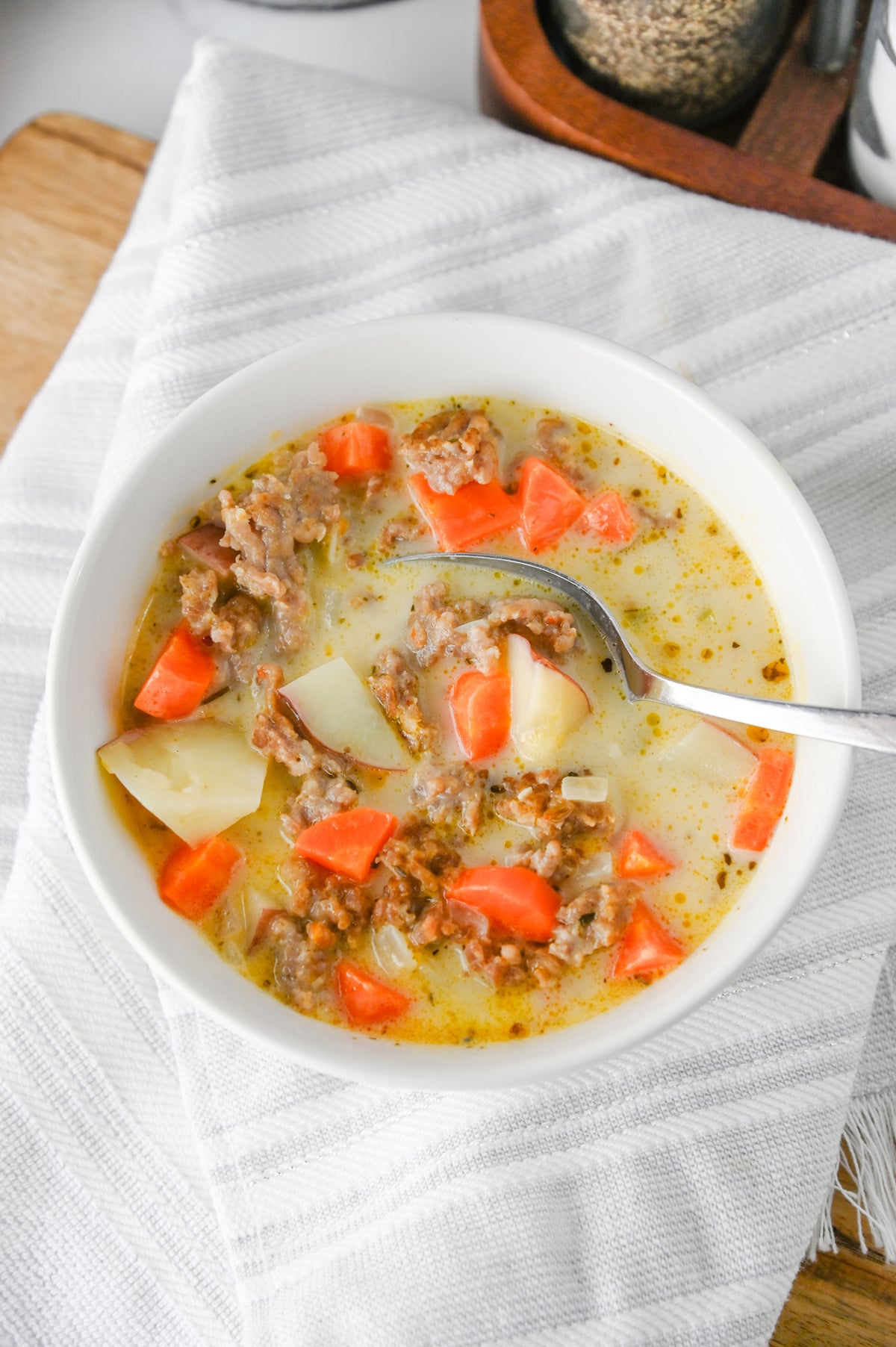 Italian Sausage Potato Soup Set #1