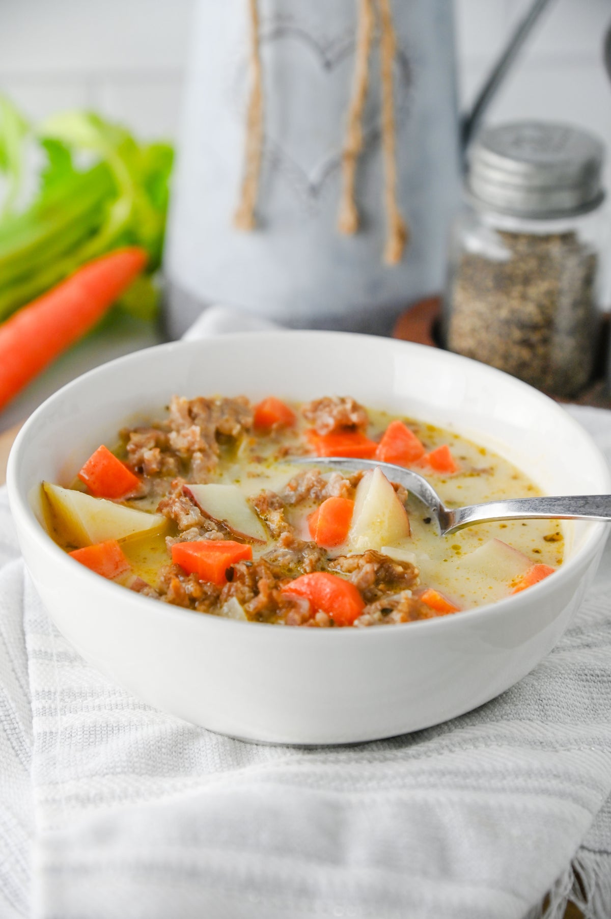 Italian Sausage Potato Soup Set #1