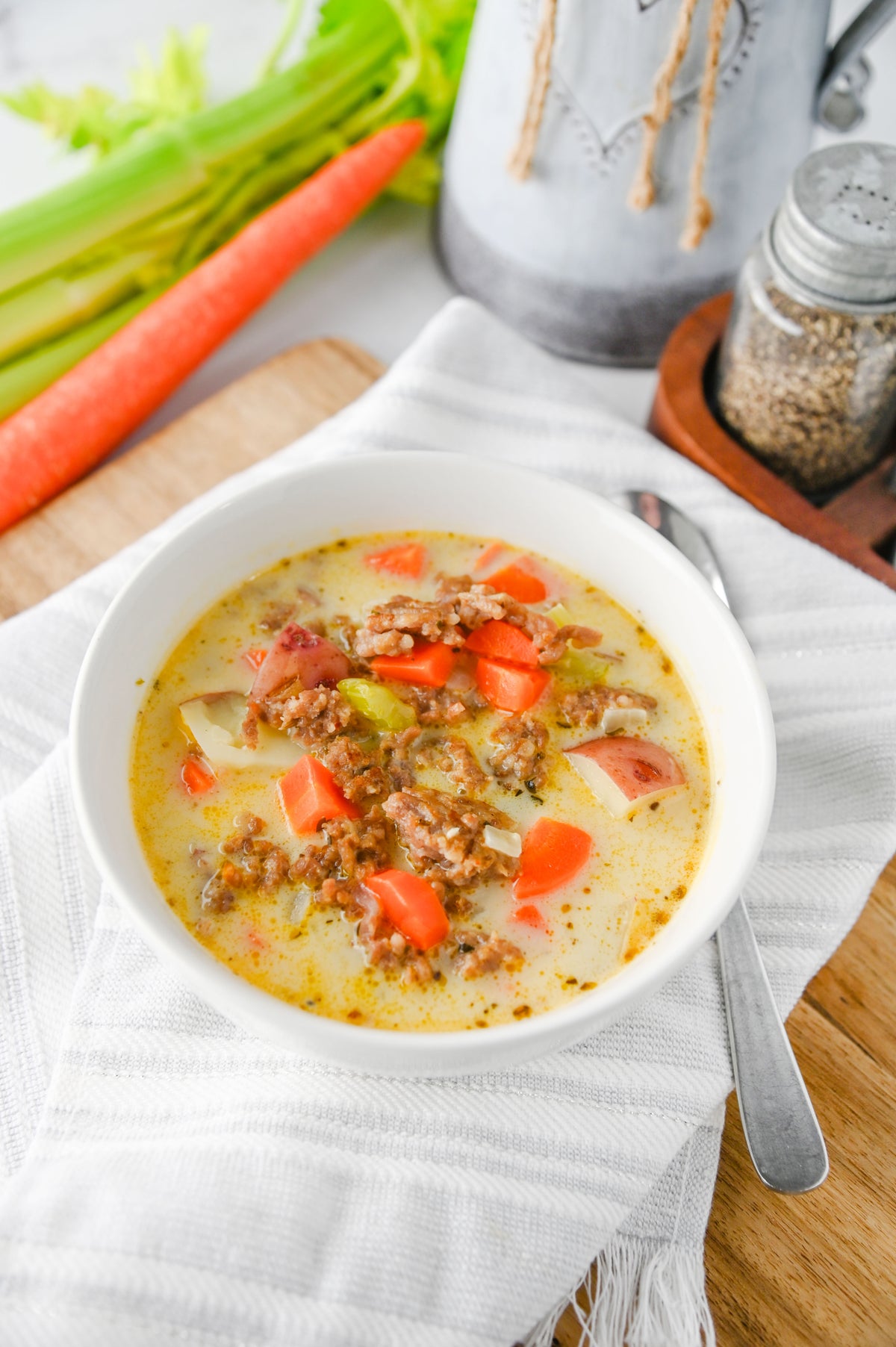Italian Sausage Potato Soup Set #1