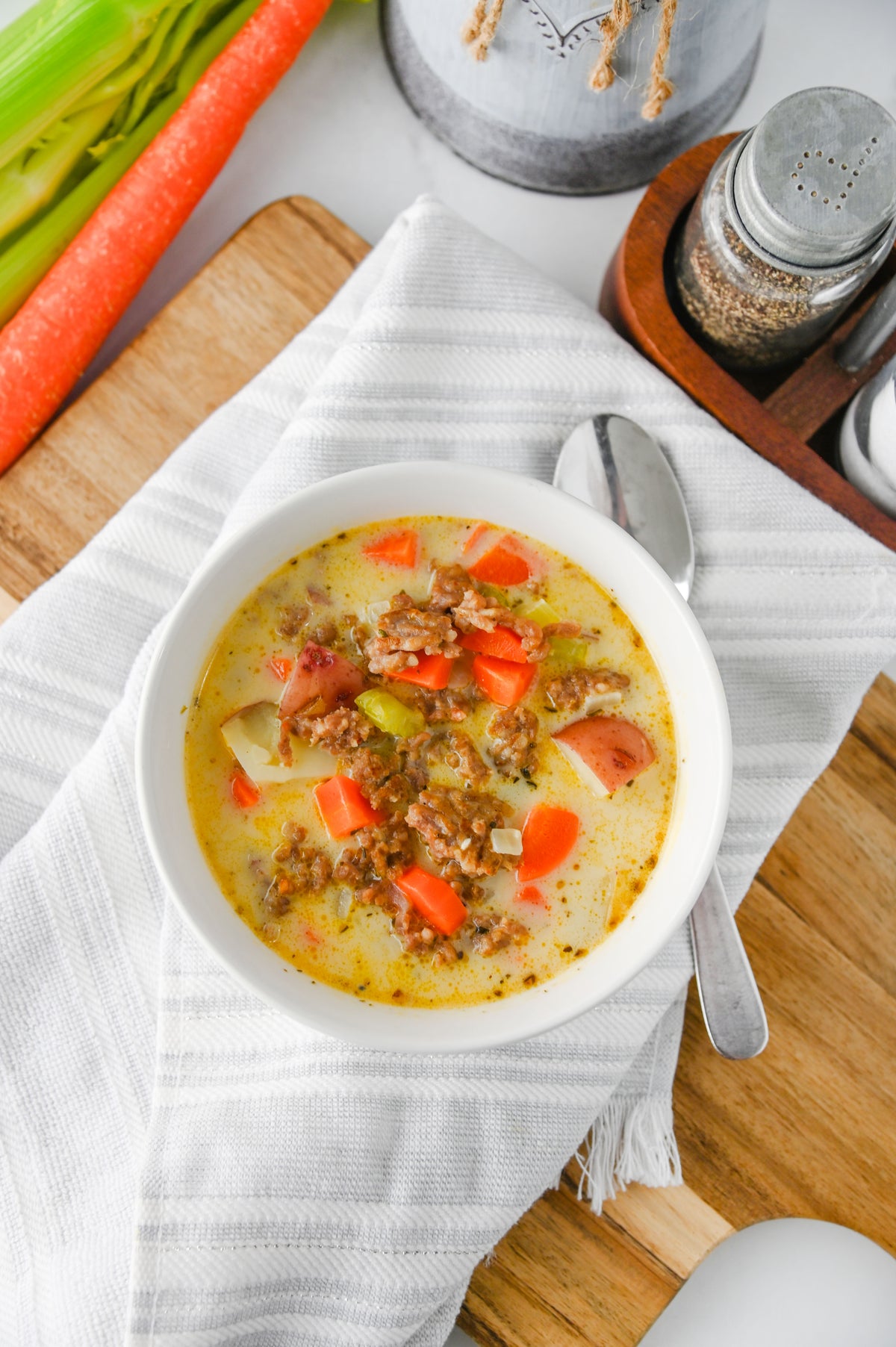 Italian Sausage Potato Soup Set #1