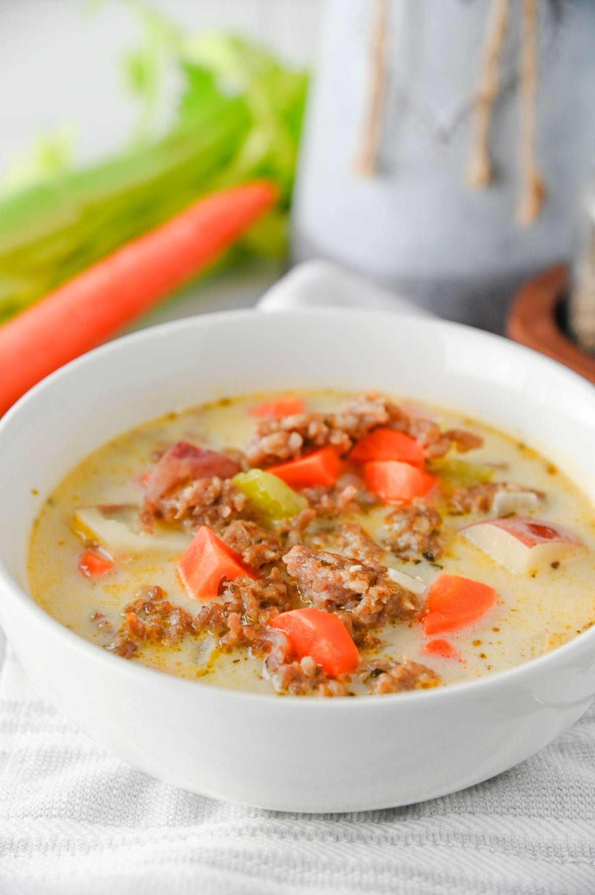 Italian Sausage Potato Soup Set #1