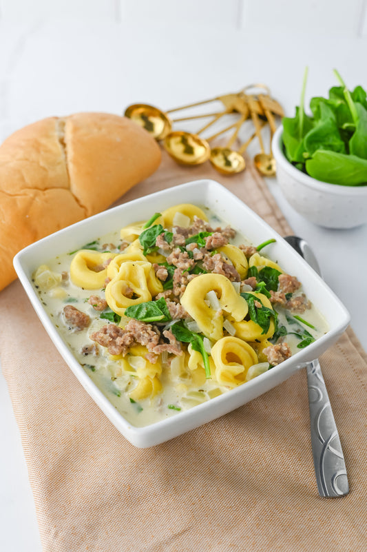 Italian Sausage Tortellini Soup Set #1