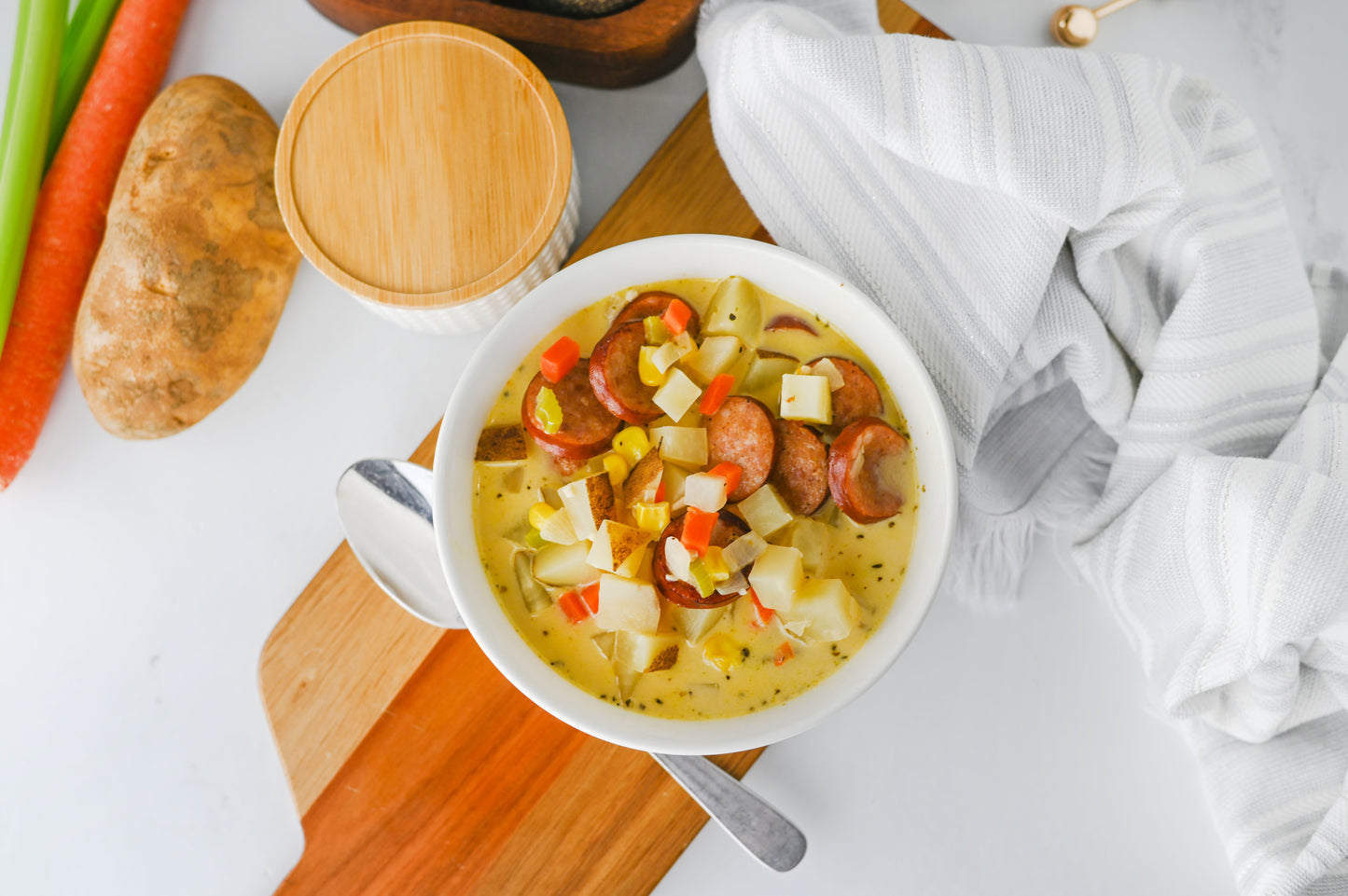 Kielbasa Potato Soup Set #1