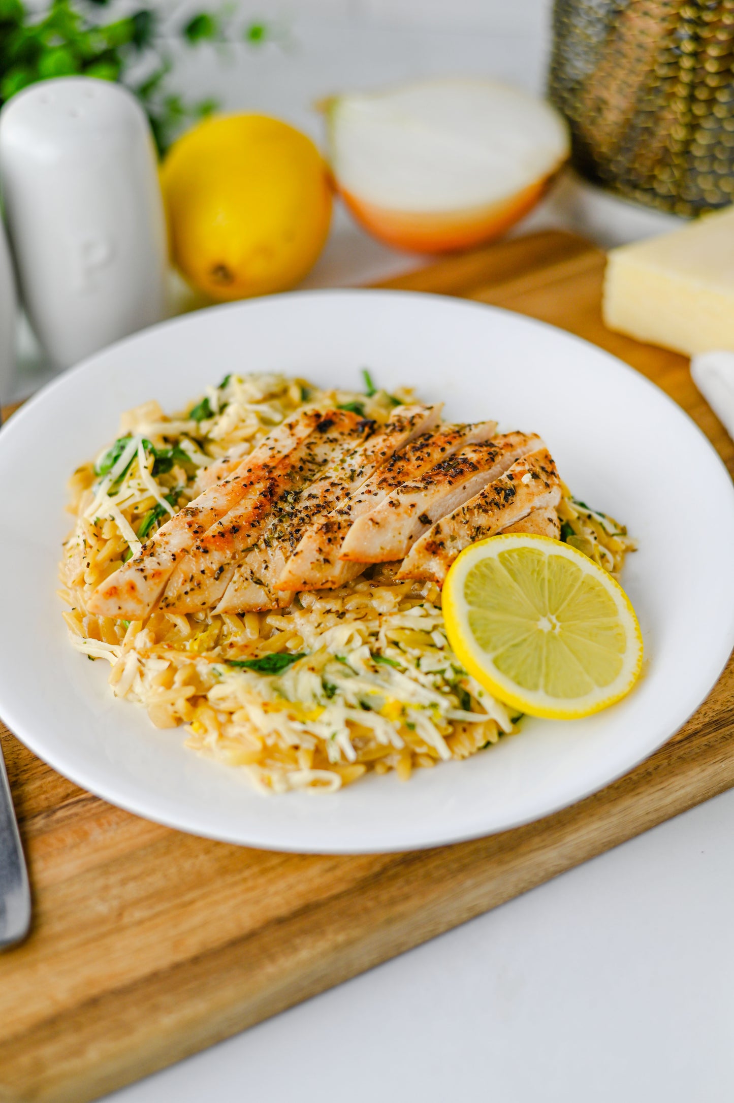 Lemon Chicken Orzo Set #1