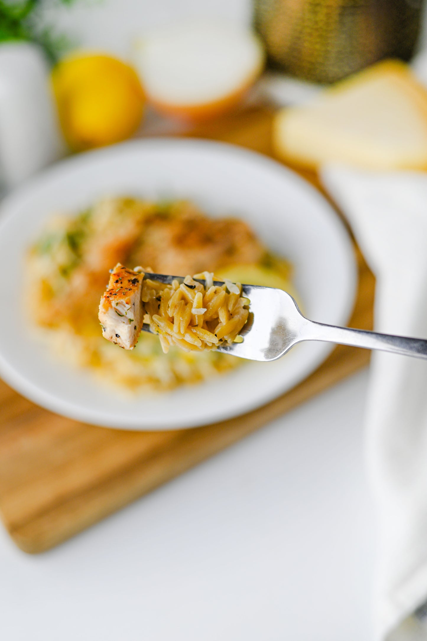 Lemon Chicken Orzo Set #1
