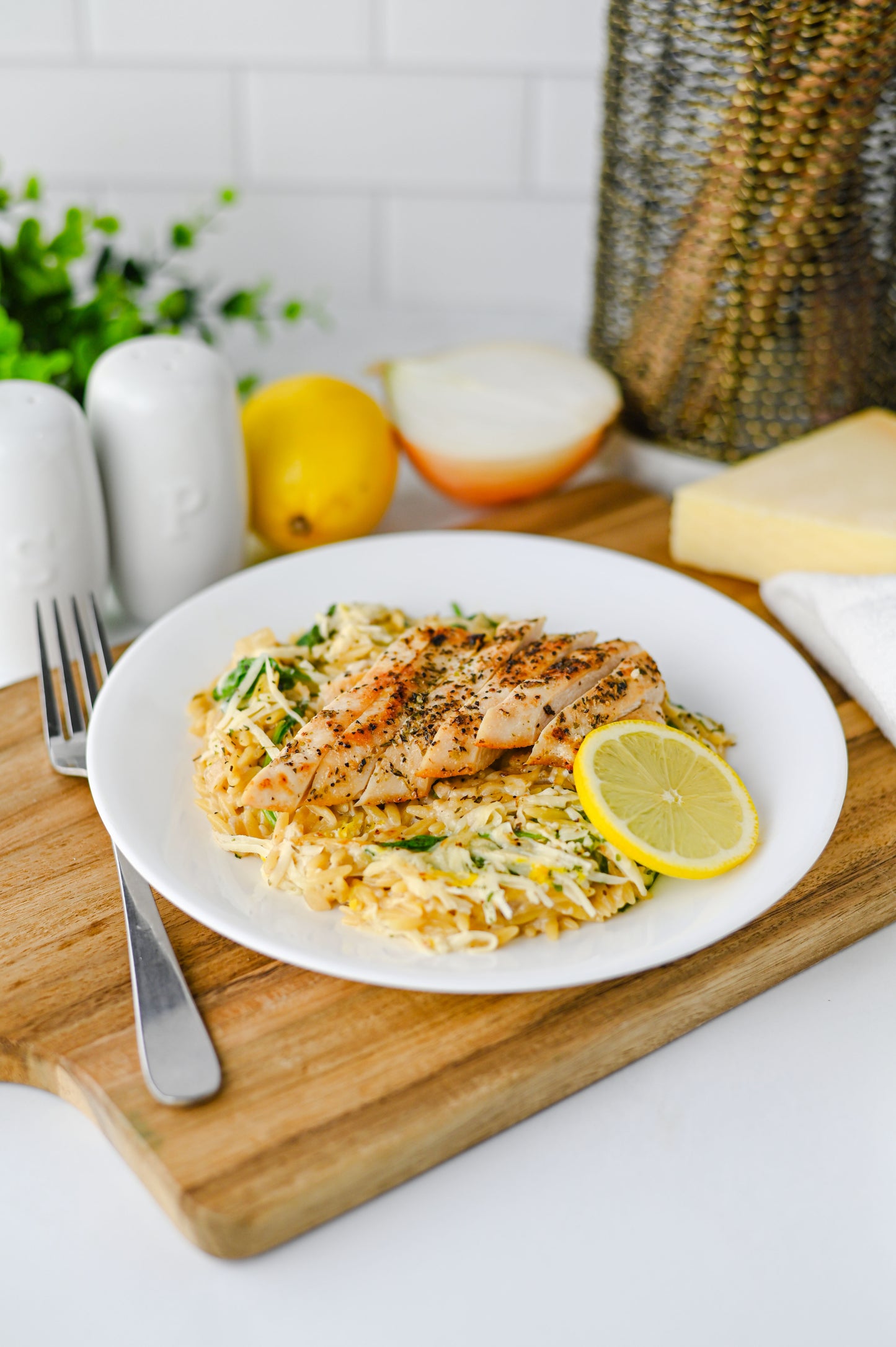 Lemon Chicken Orzo Set #1