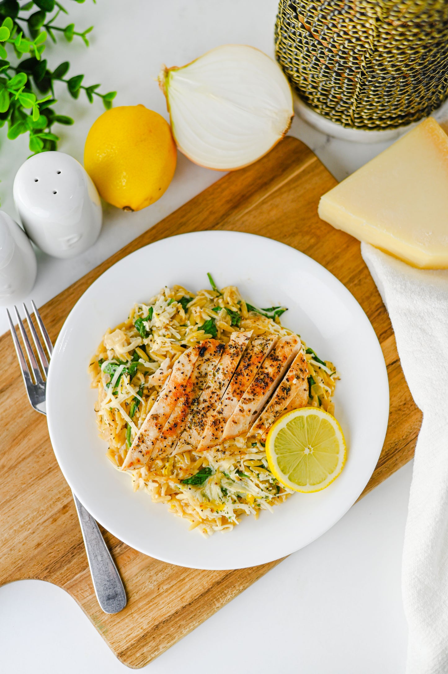 Lemon Chicken Orzo Set #1