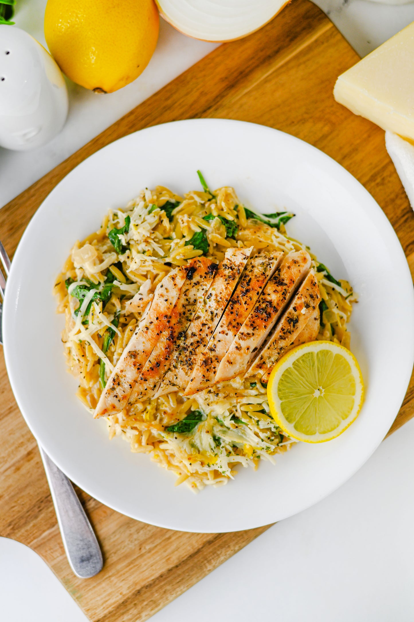 Lemon Chicken Orzo Set #1
