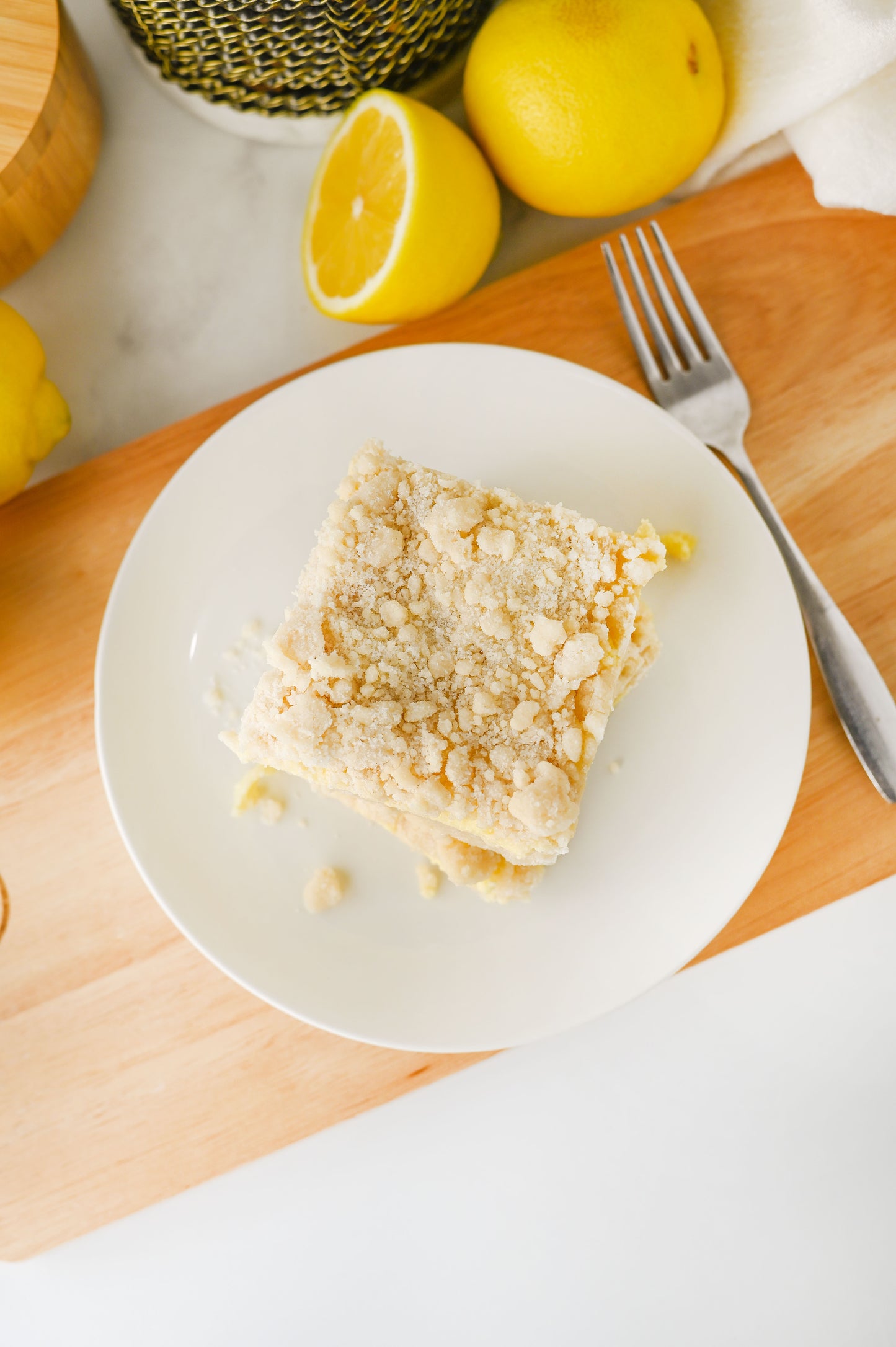Lemon Crumb Bars Set #1