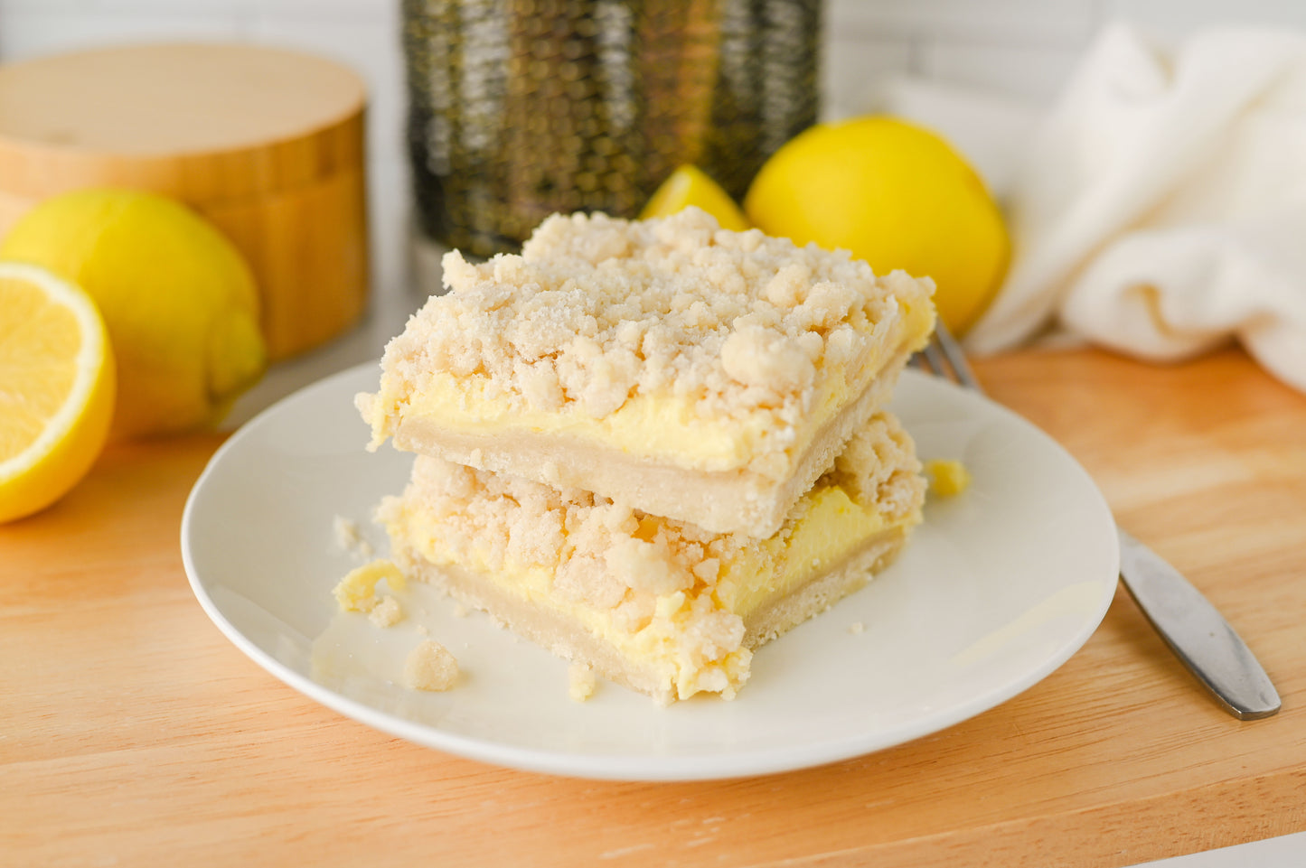 Lemon Crumb Bars Set #1