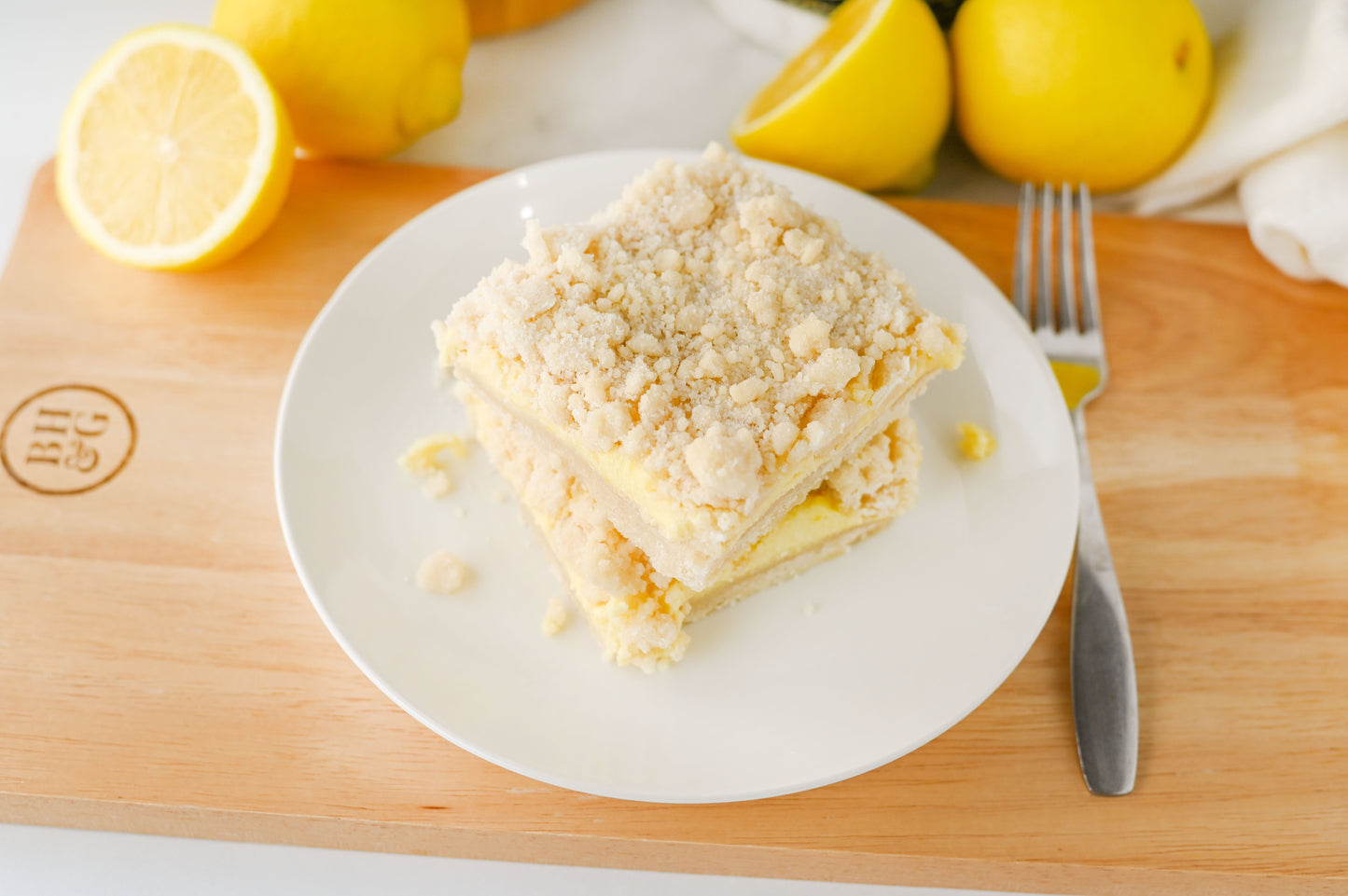 Lemon Crumb Bars Set #1
