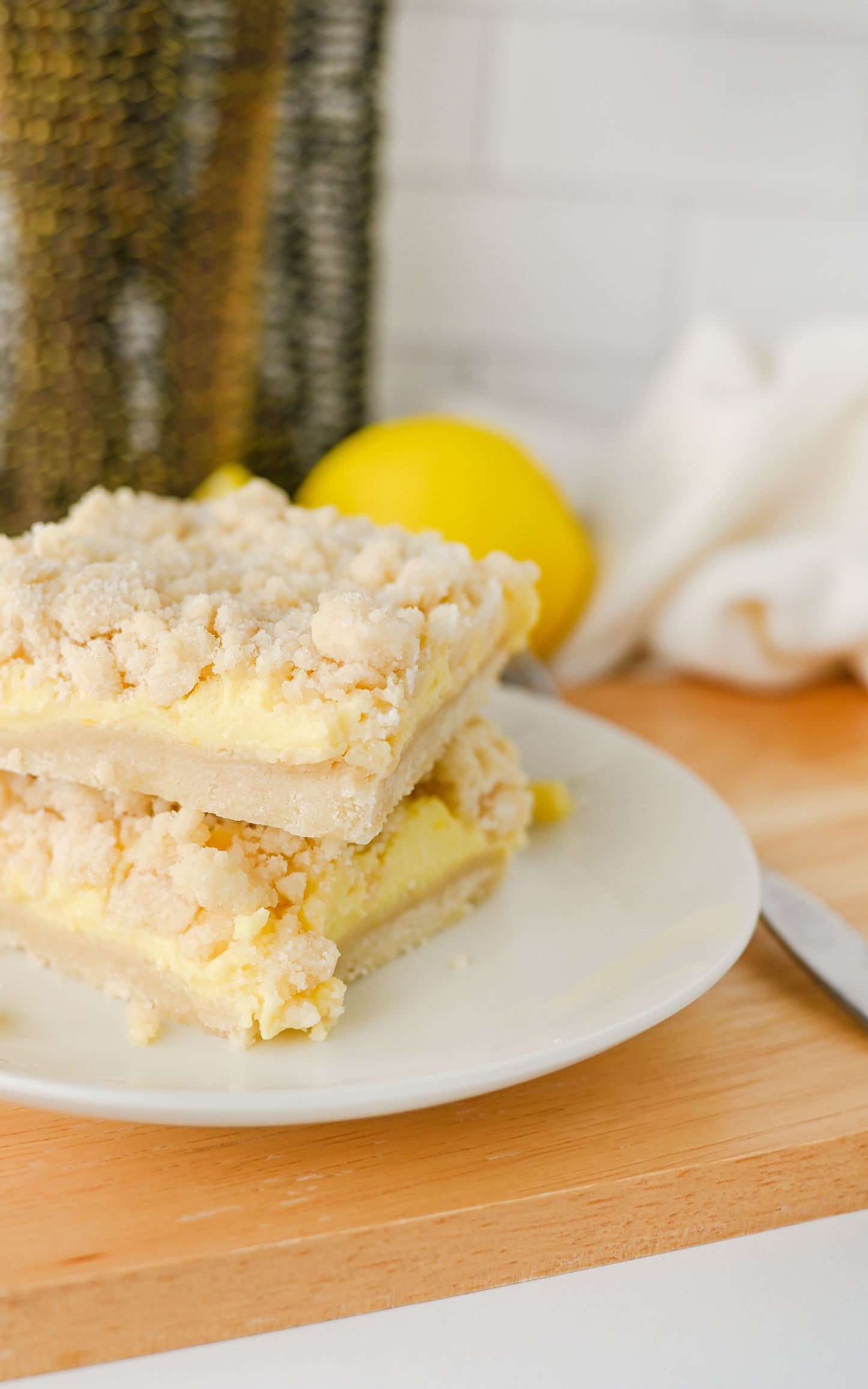 Lemon Crumb Bars Set #1