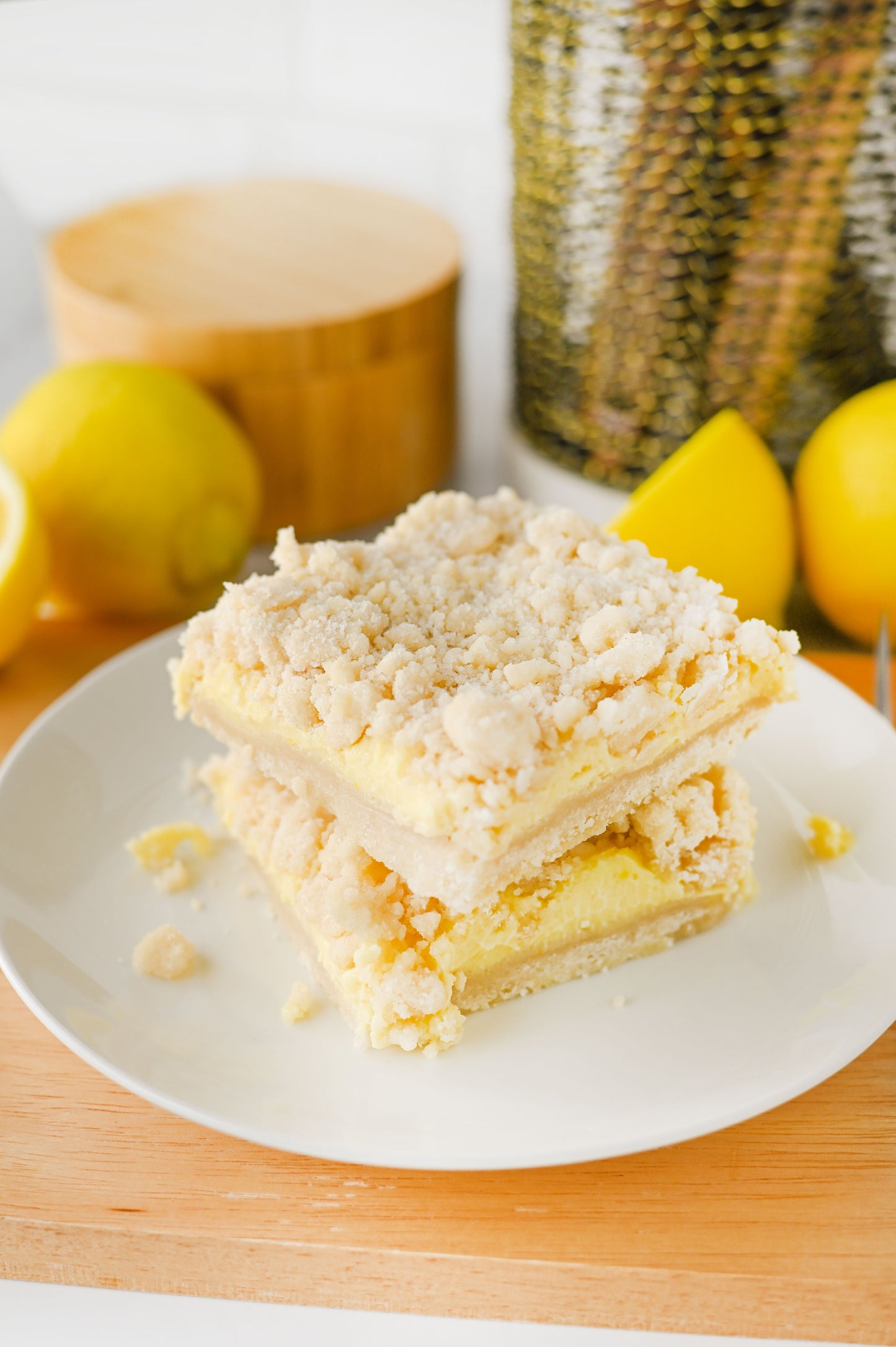 Lemon Crumb Bars Set #1