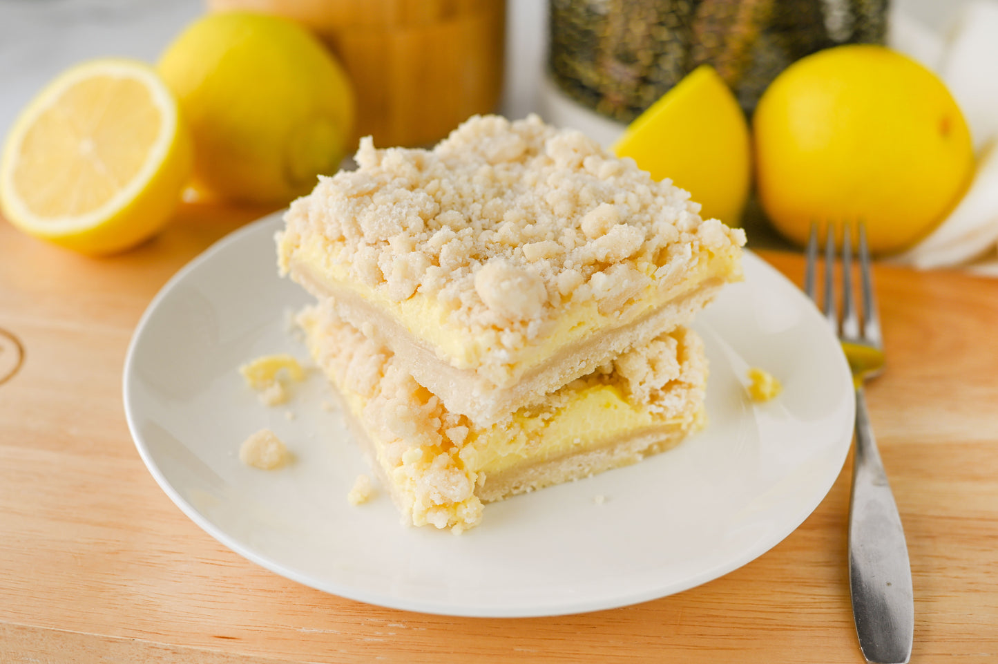 Lemon Crumb Bars Set #1