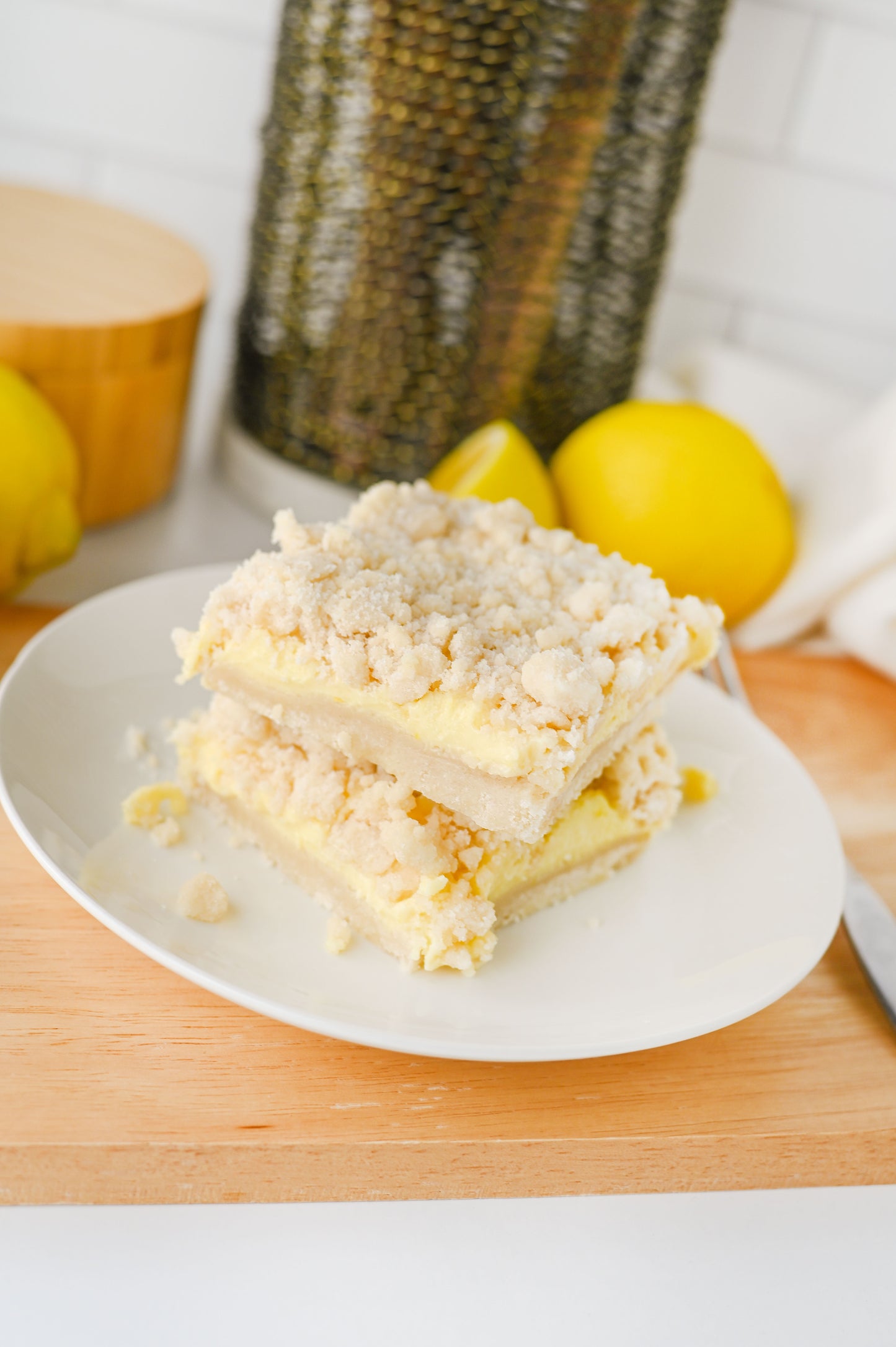 Lemon Crumb Bars Set #1