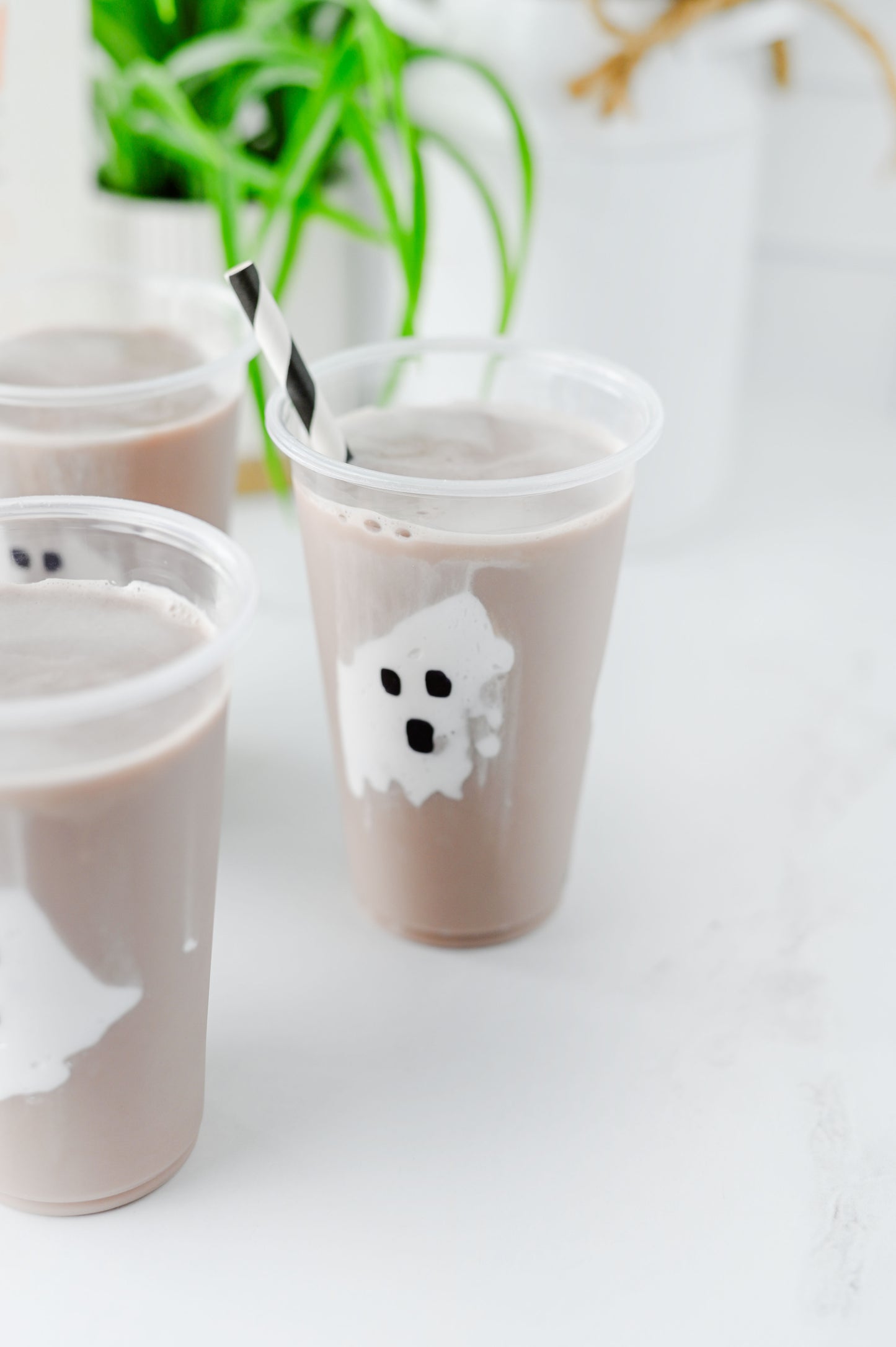 Marshmallow Fluff Ghost Cups Set #1