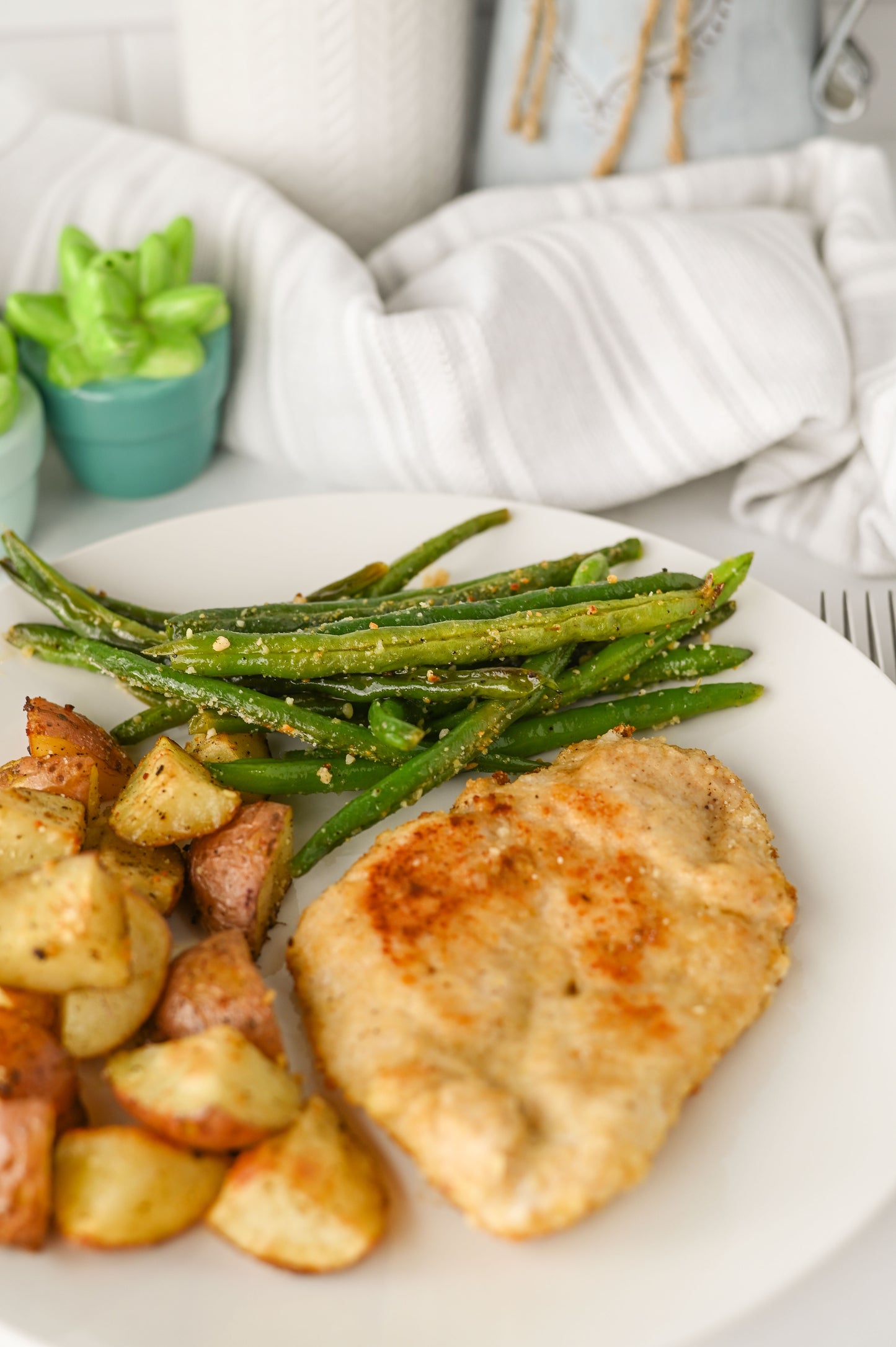 Sheet Pan Parmesan Crusted Chicken Set #1