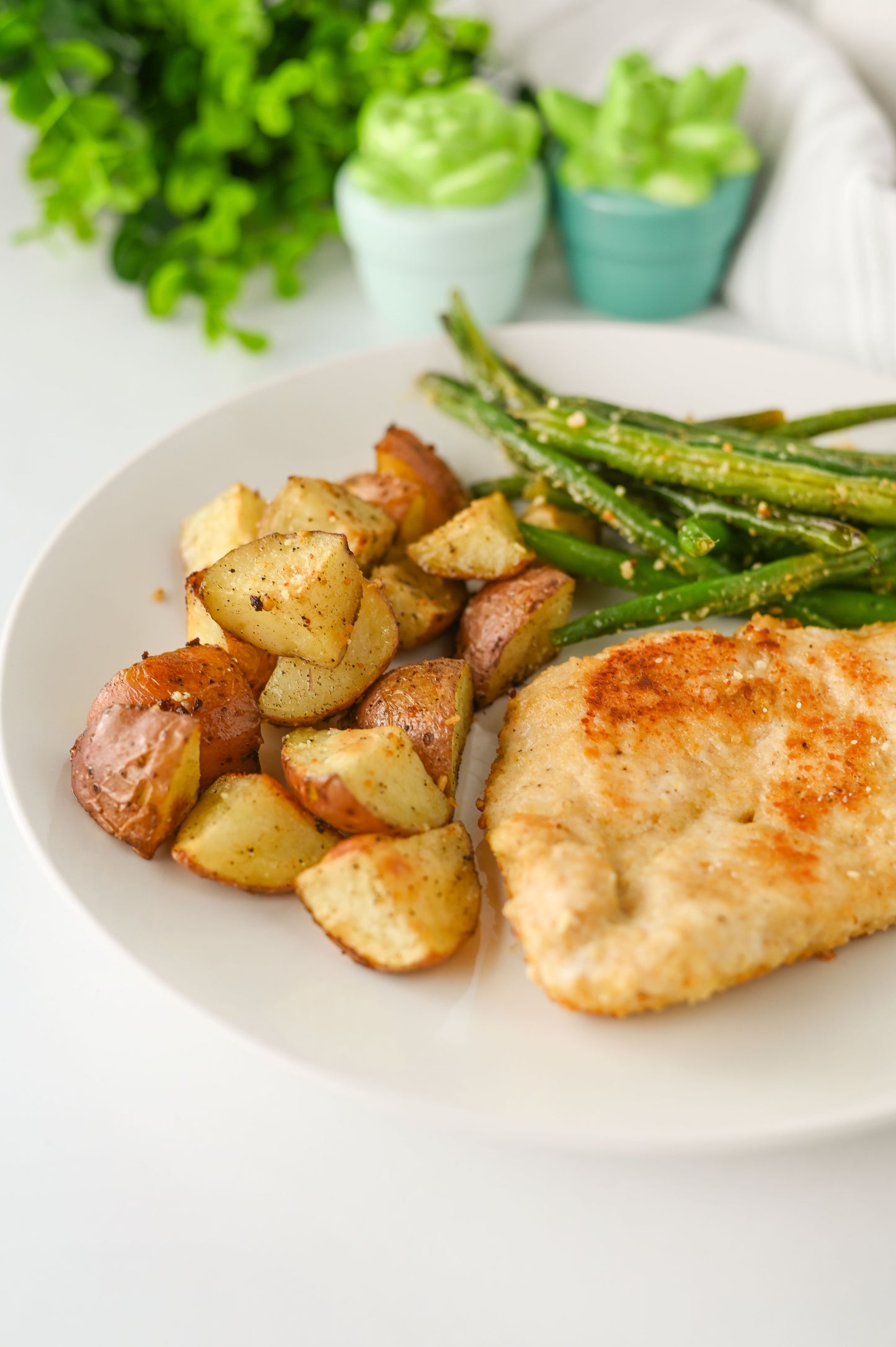 Sheet Pan Parmesan Crusted Chicken Set #1