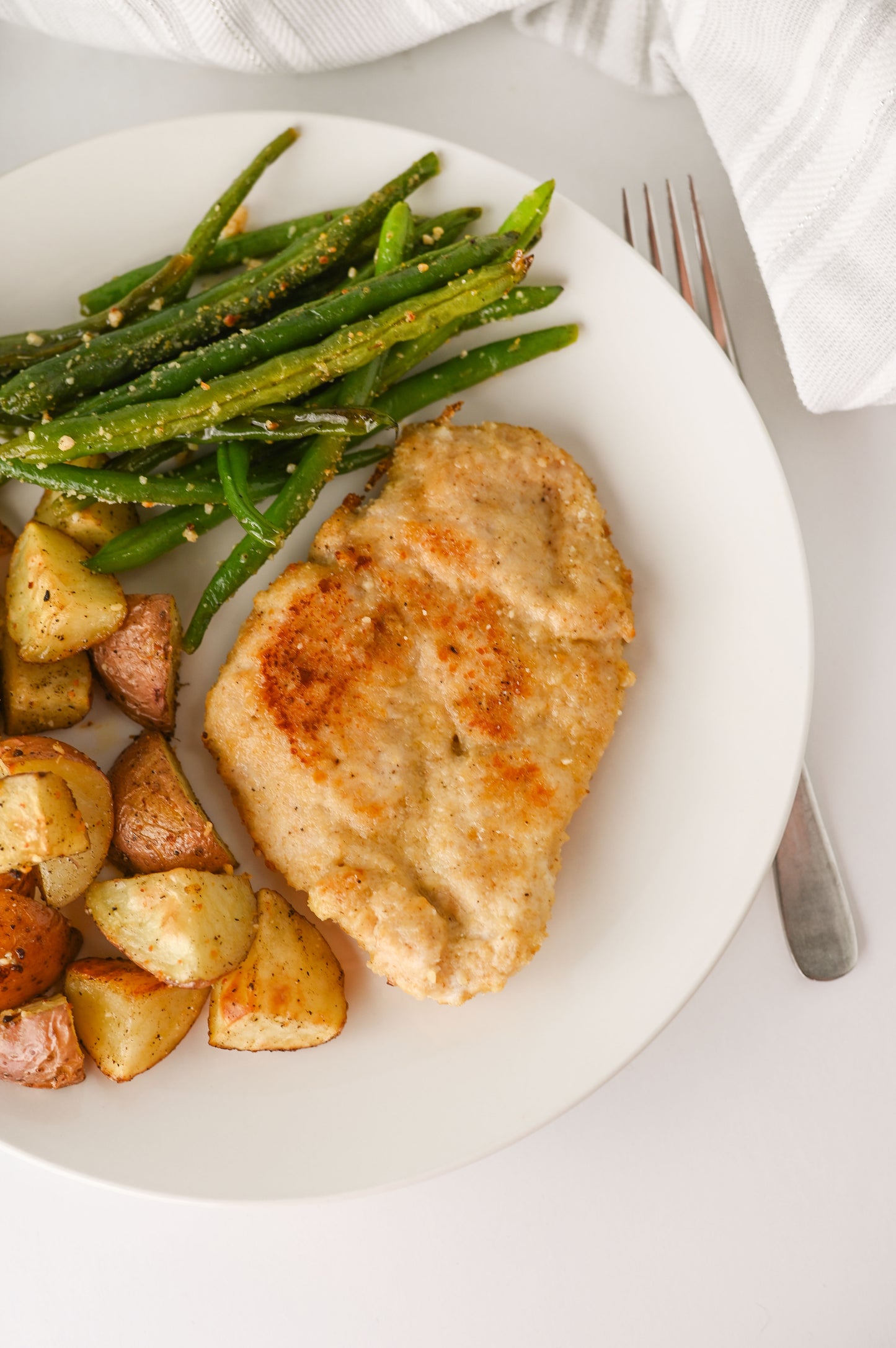 Sheet Pan Parmesan Crusted Chicken Set #1