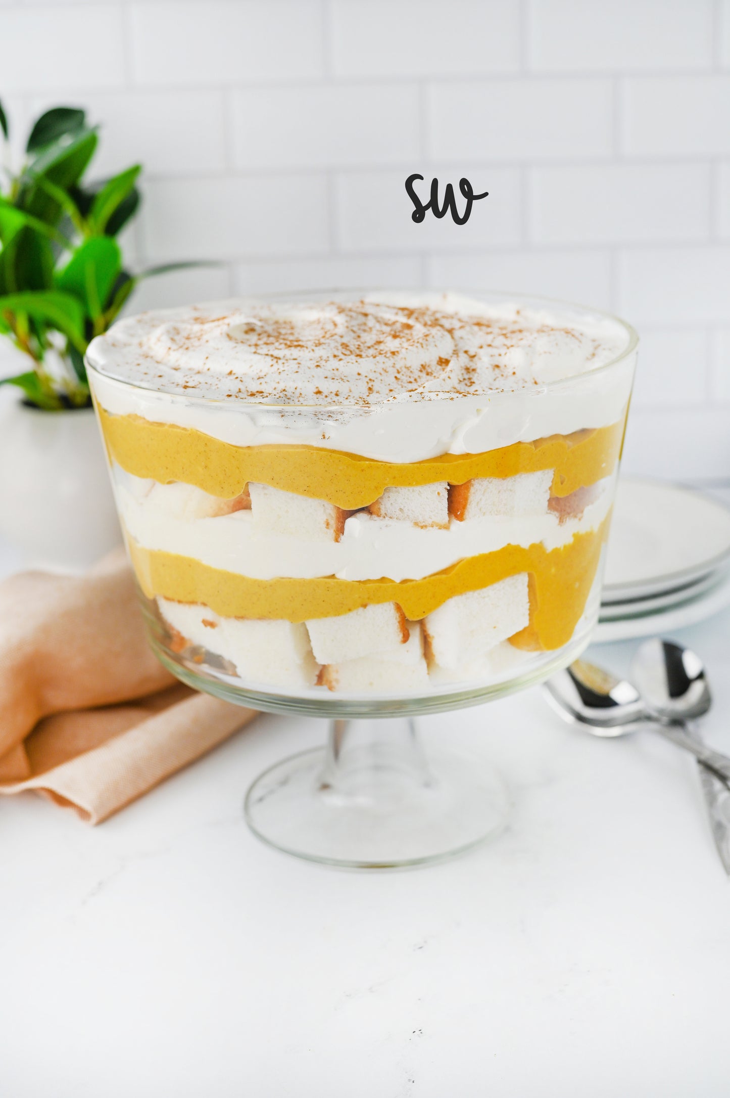 Pumpkin Cheesecake Trifle Set #1