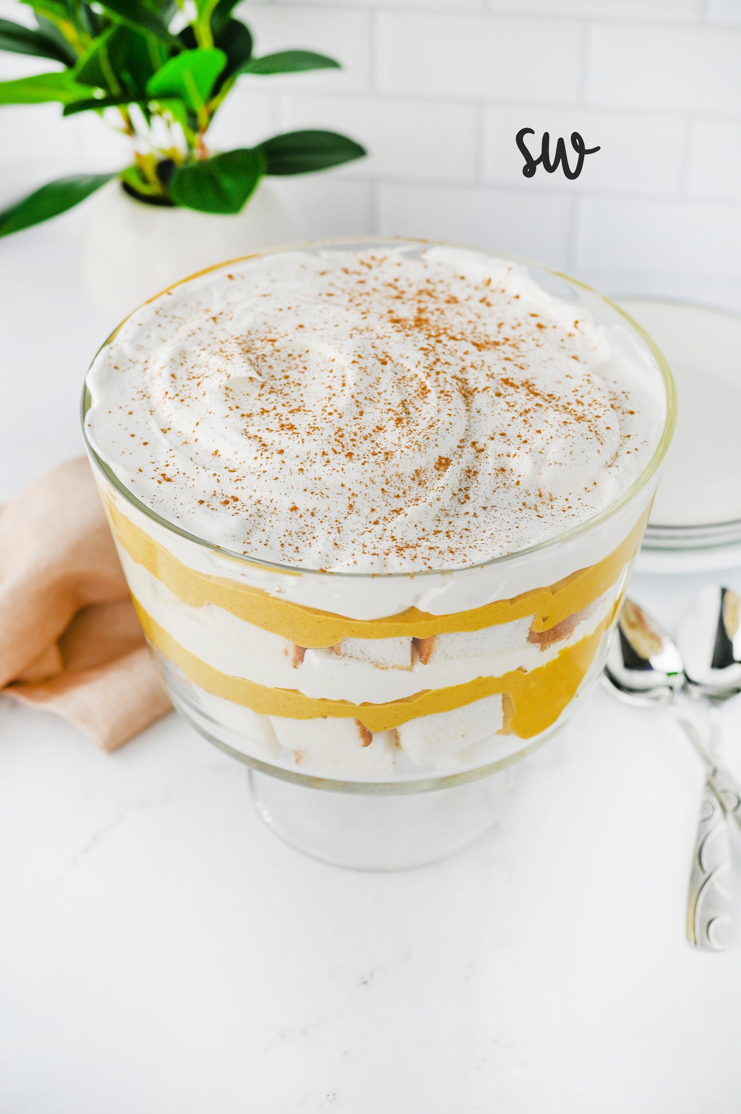 Pumpkin Cheesecake Trifle Set #1