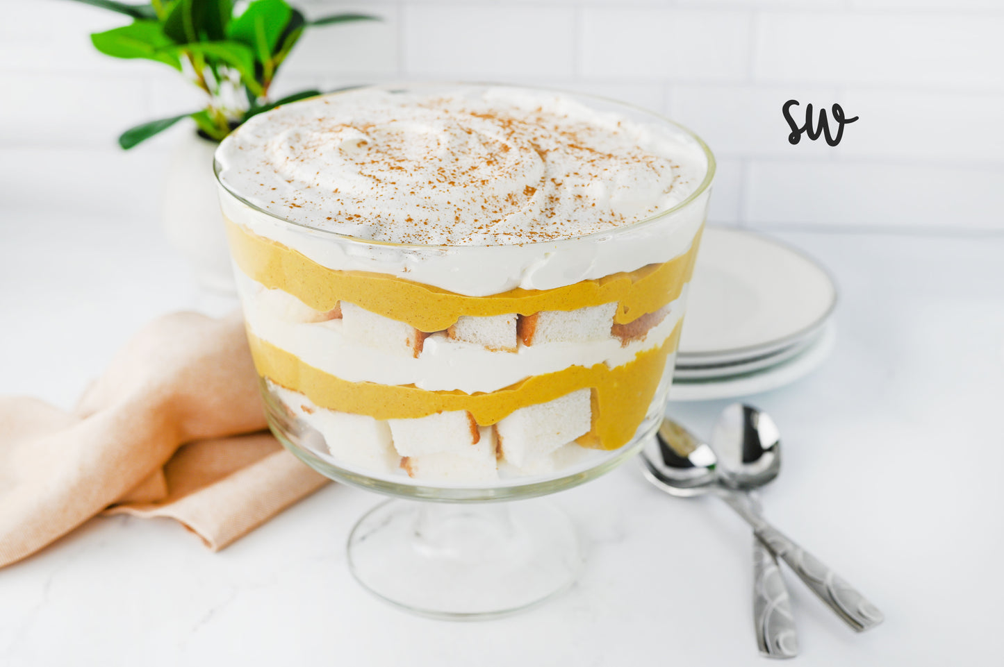 Pumpkin Cheesecake Trifle Set #1