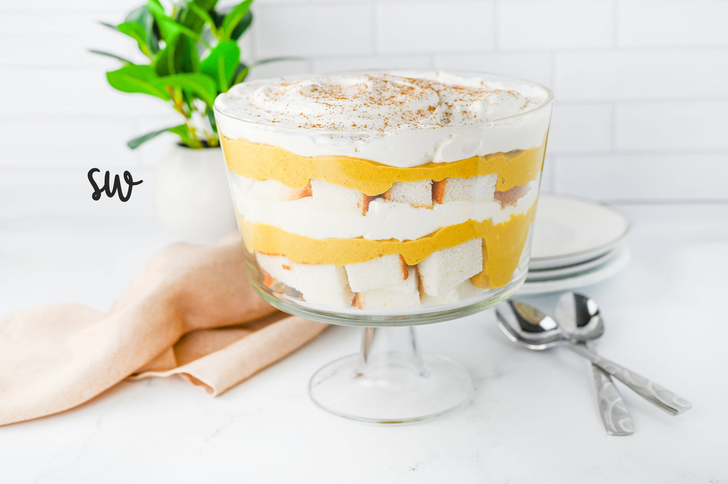 Pumpkin Cheesecake Trifle Set #1