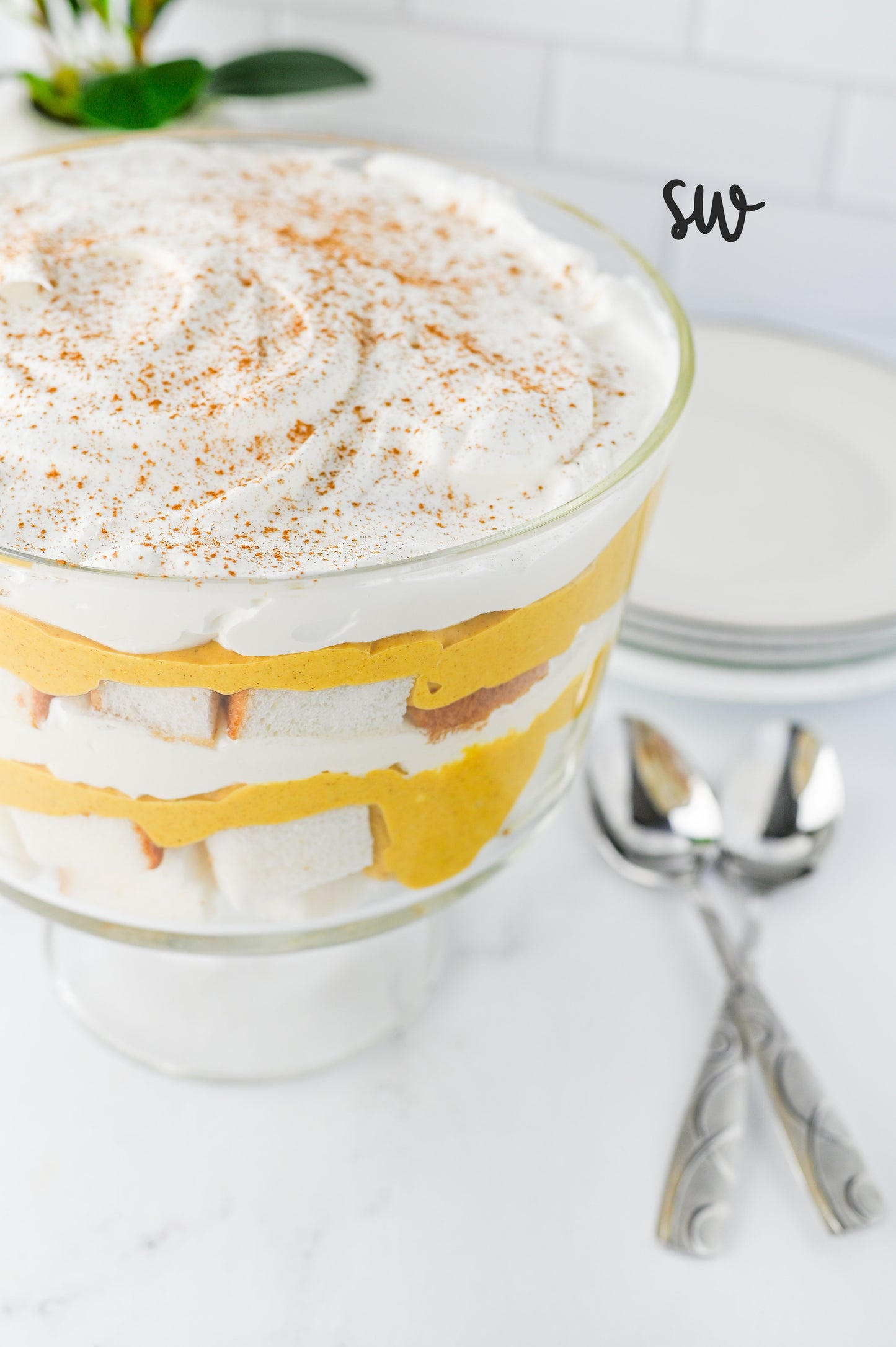 Pumpkin Cheesecake Trifle Set #1