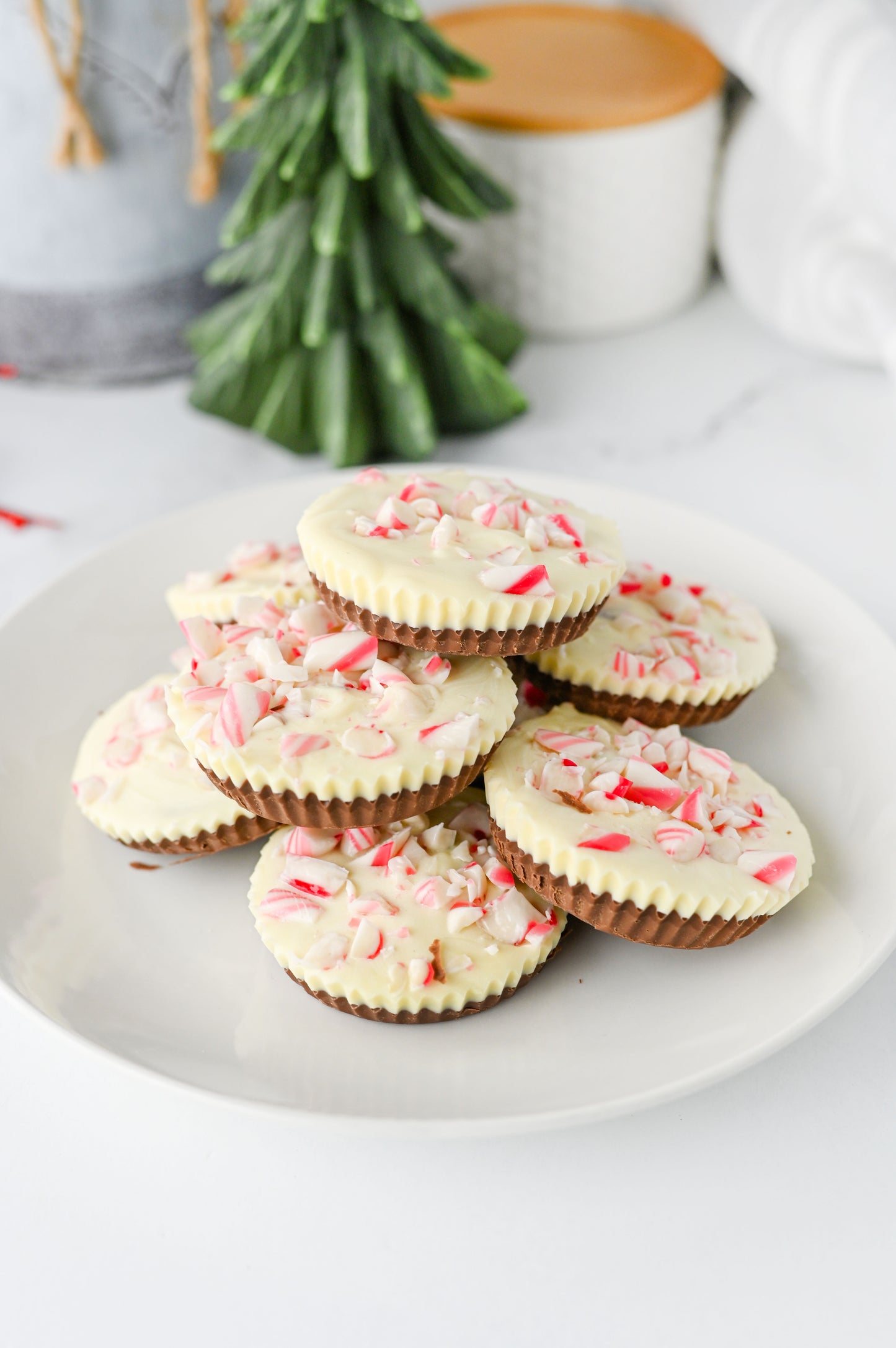 Peppermint Bark Cups Set #1