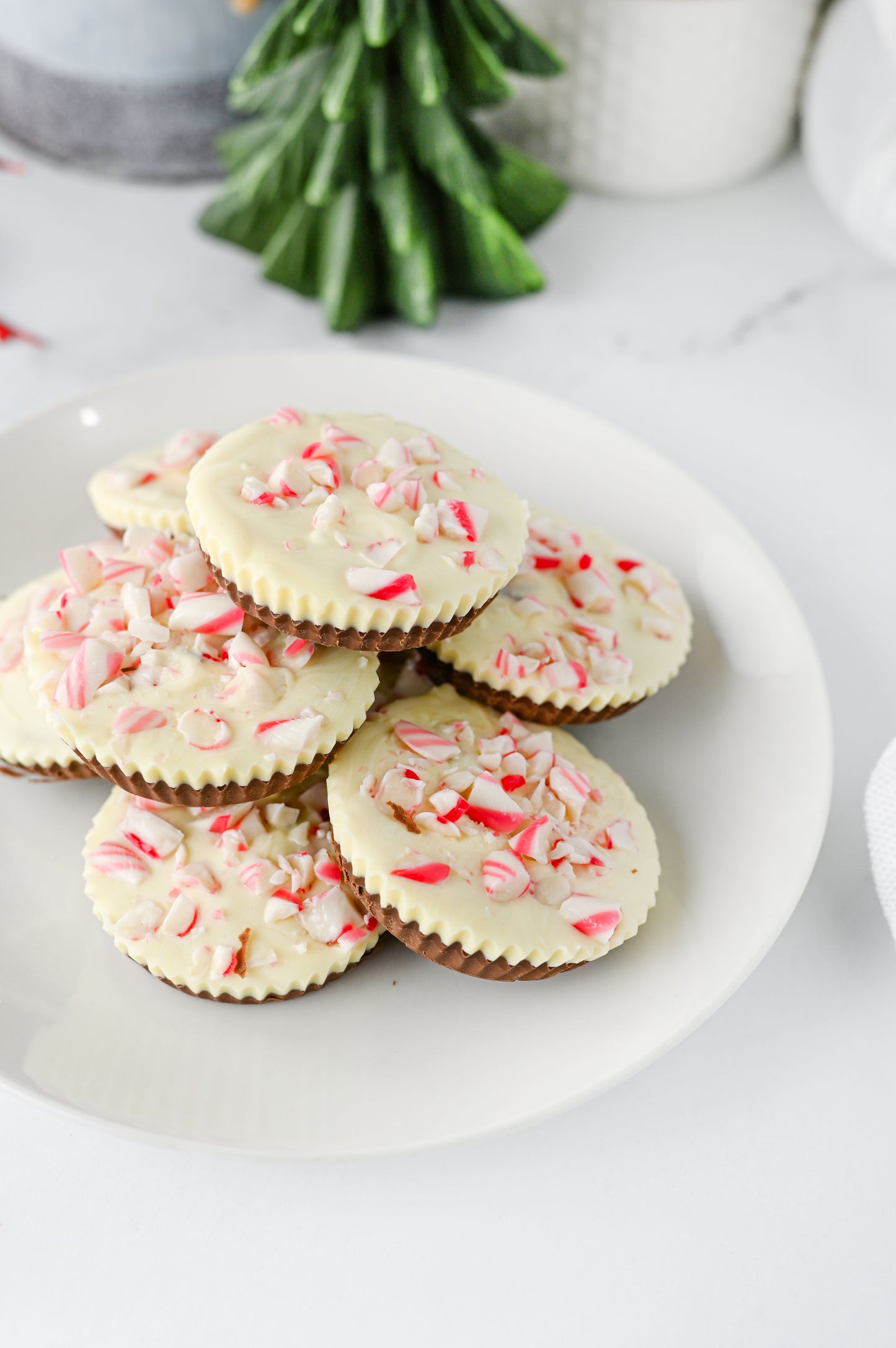 Peppermint Bark Cups Set #1