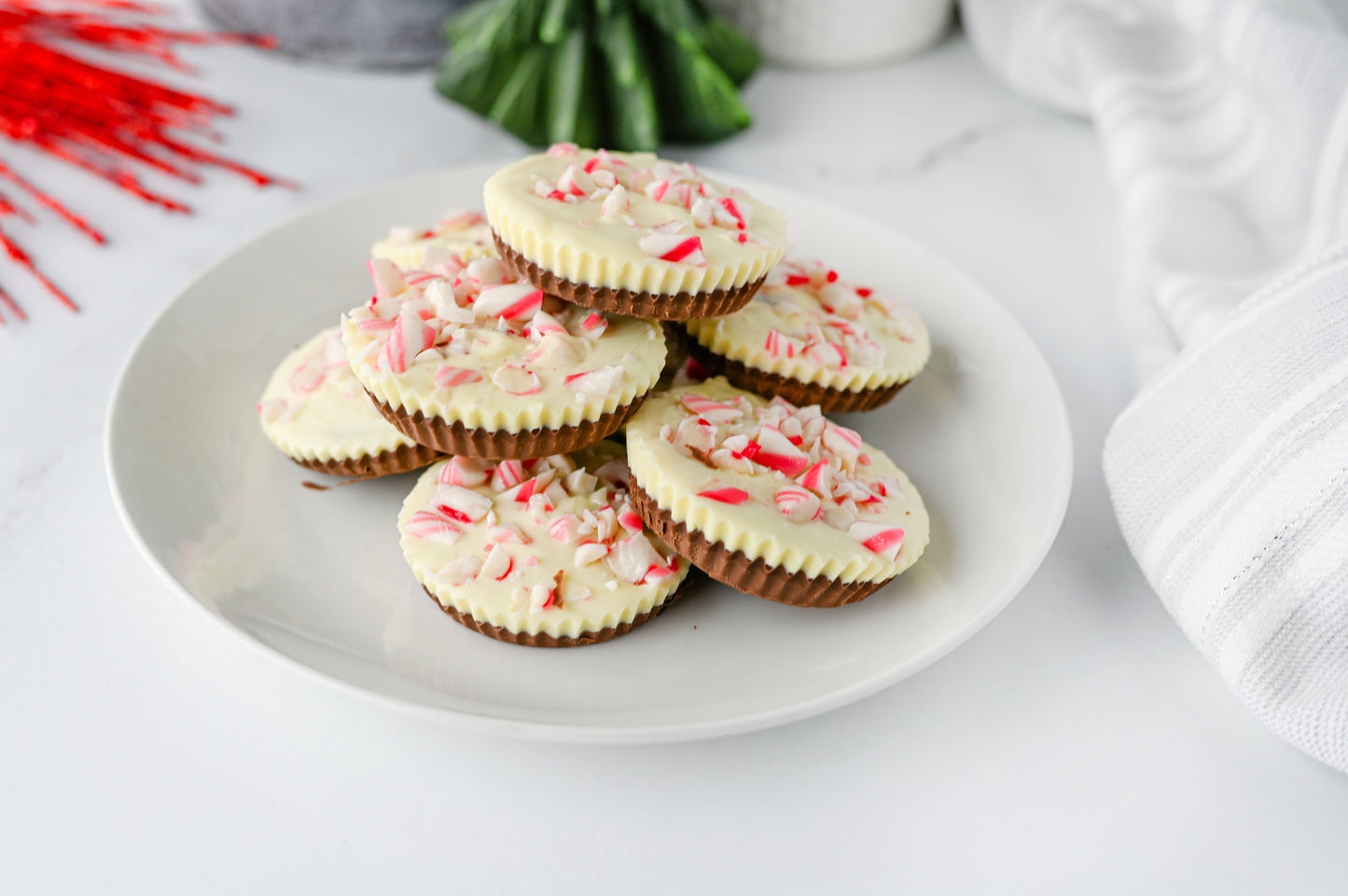Peppermint Bark Cups Set #1