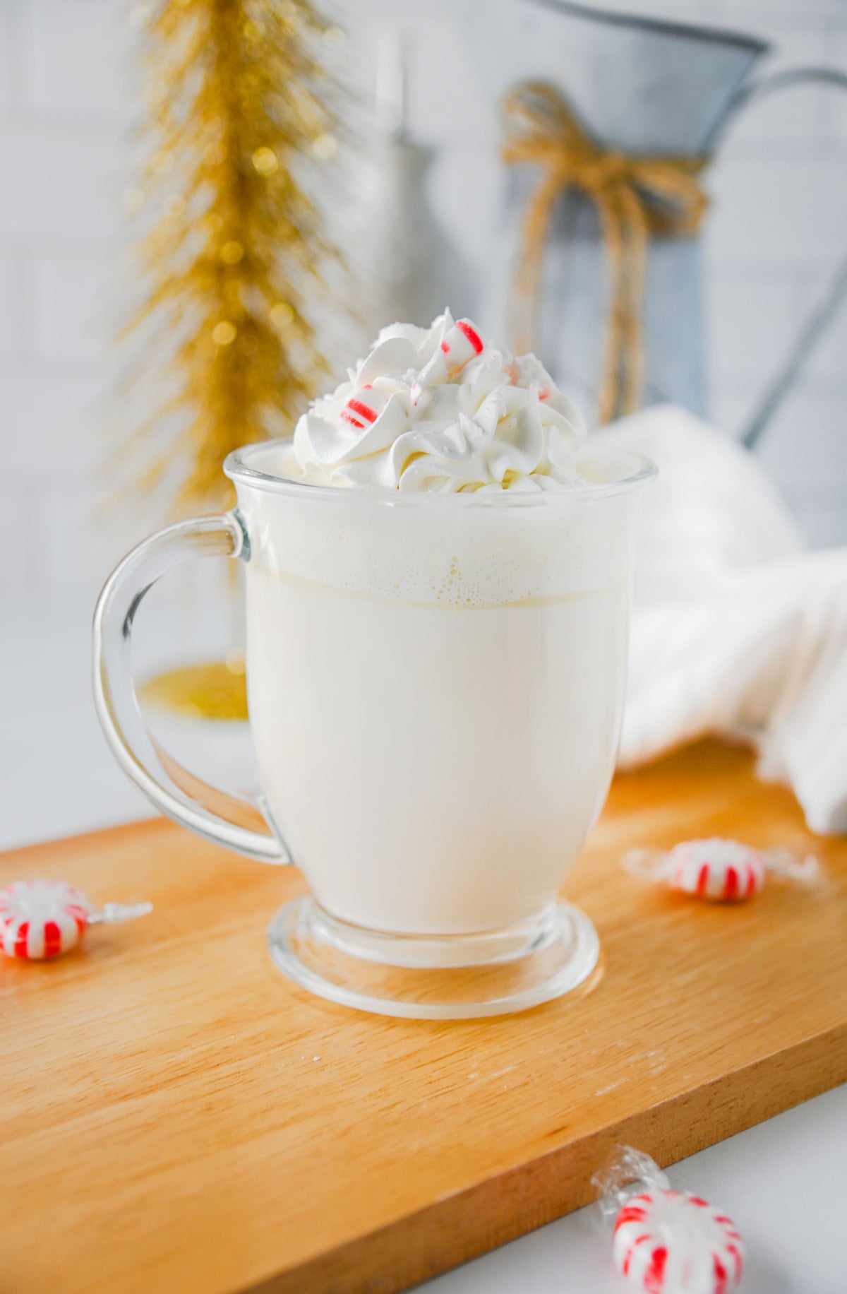 Peppermint White Hot Chocolate (Slow Cooker) Set #1