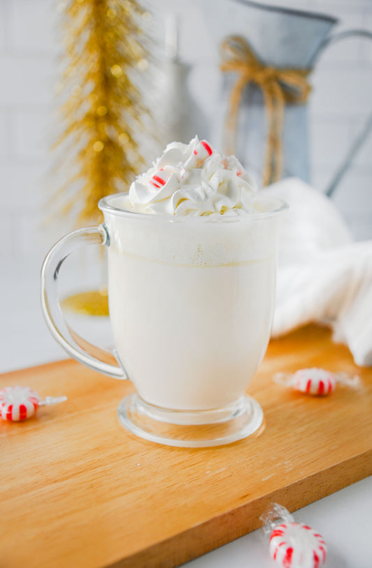Peppermint White Hot Chocolate (Slow Cooker) Set #1