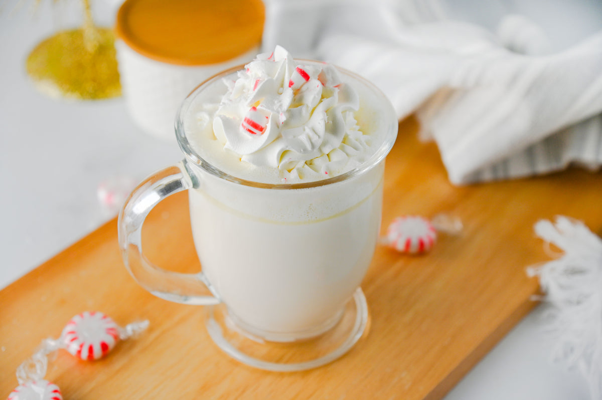 Peppermint White Hot Chocolate (Slow Cooker) Set #1