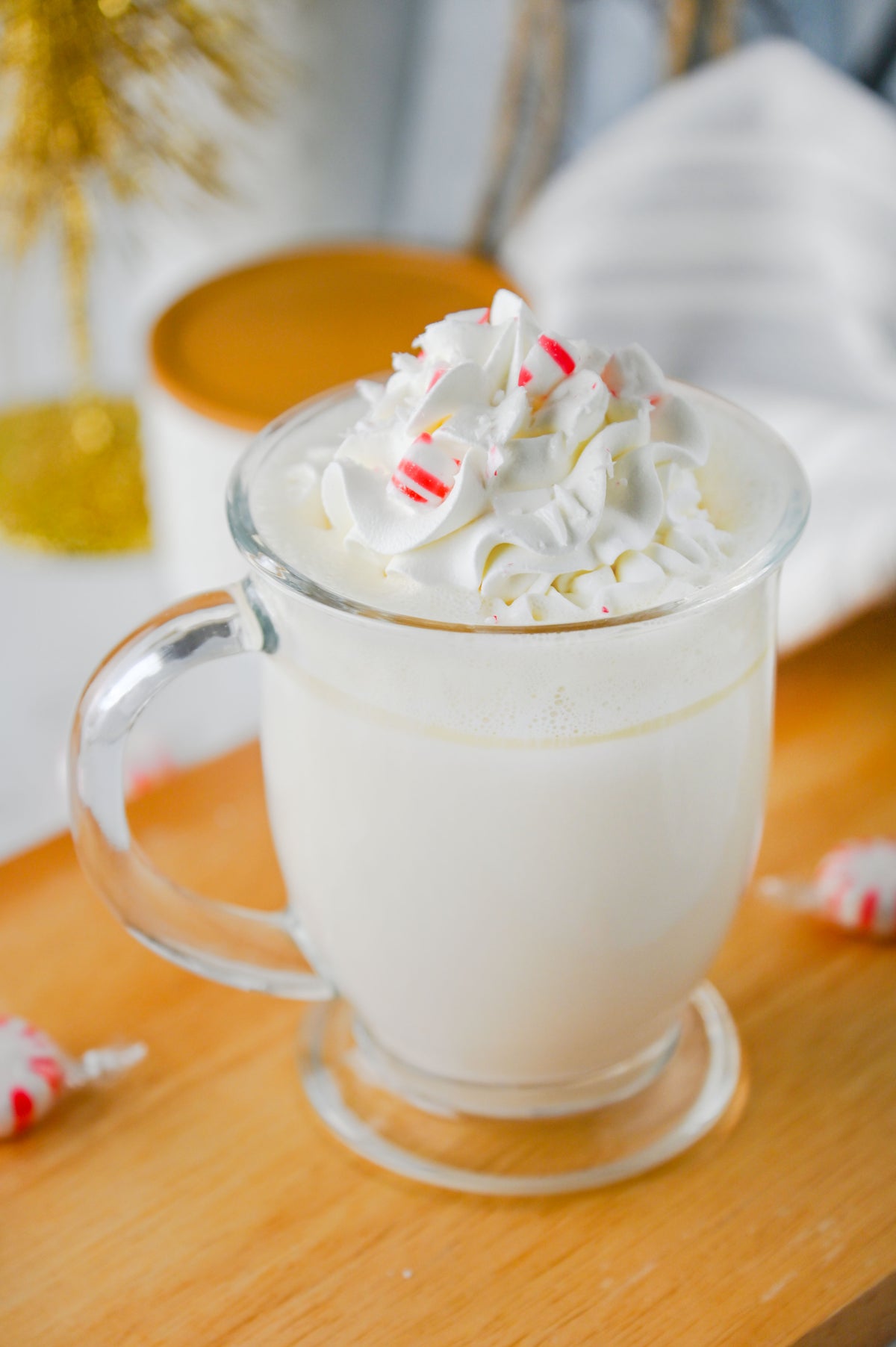 Peppermint White Hot Chocolate (Slow Cooker) Set #1