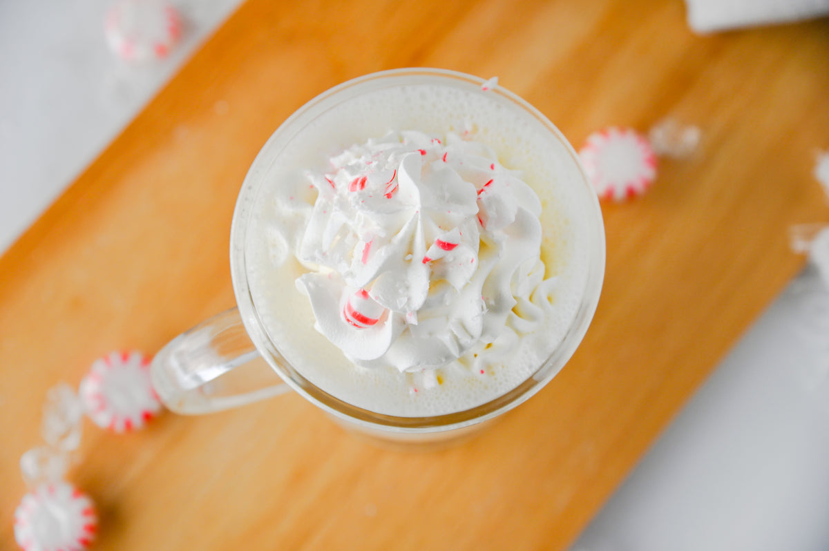 Peppermint White Hot Chocolate (Slow Cooker) Set #1