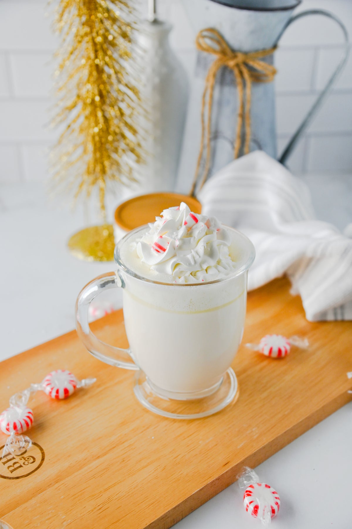 Peppermint White Hot Chocolate (Slow Cooker) Set #1
