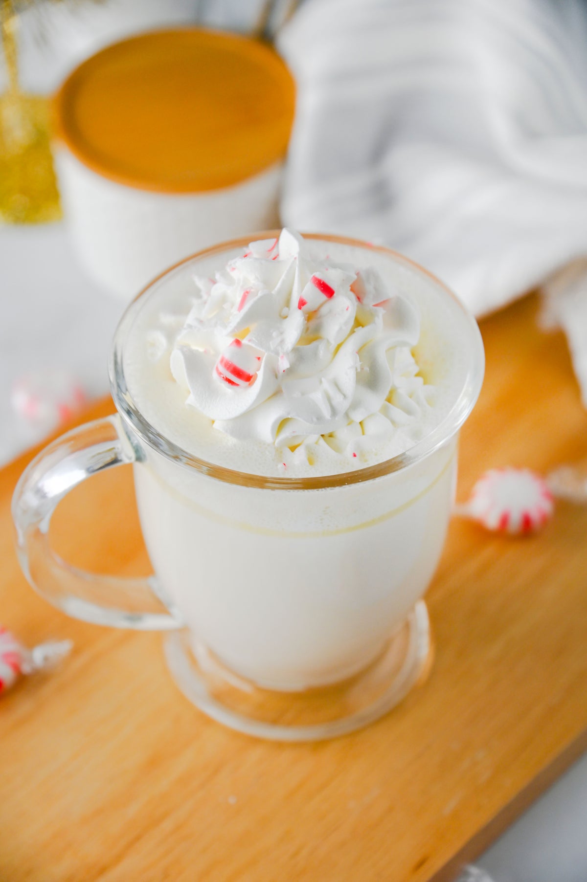Peppermint White Hot Chocolate (Slow Cooker) Set #1