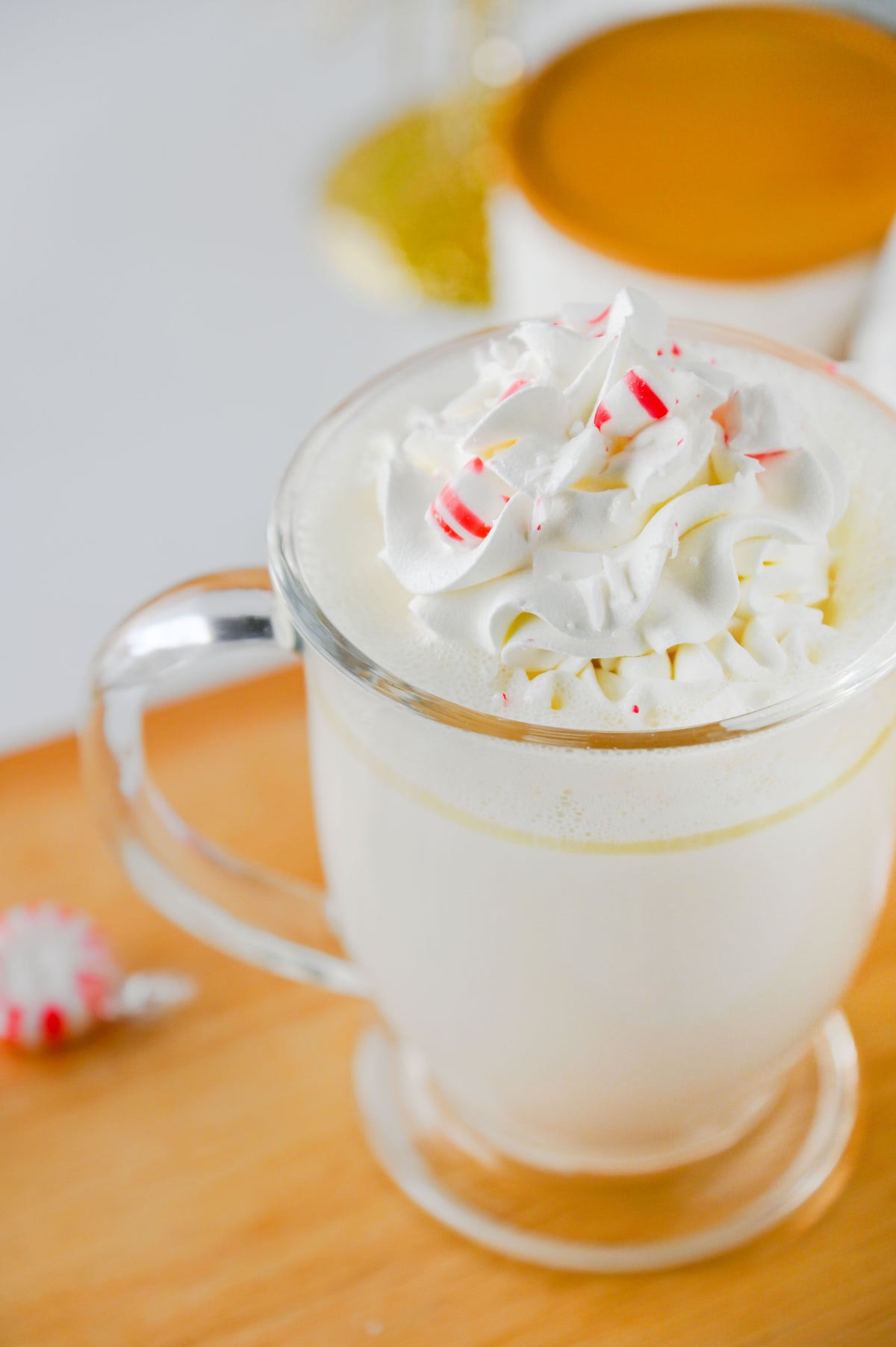 Peppermint White Hot Chocolate (Slow Cooker) Set #1