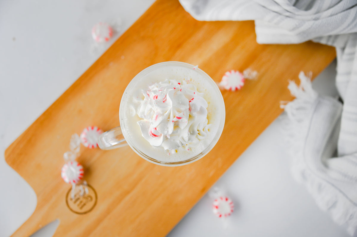 Peppermint White Hot Chocolate (Slow Cooker) Set #1