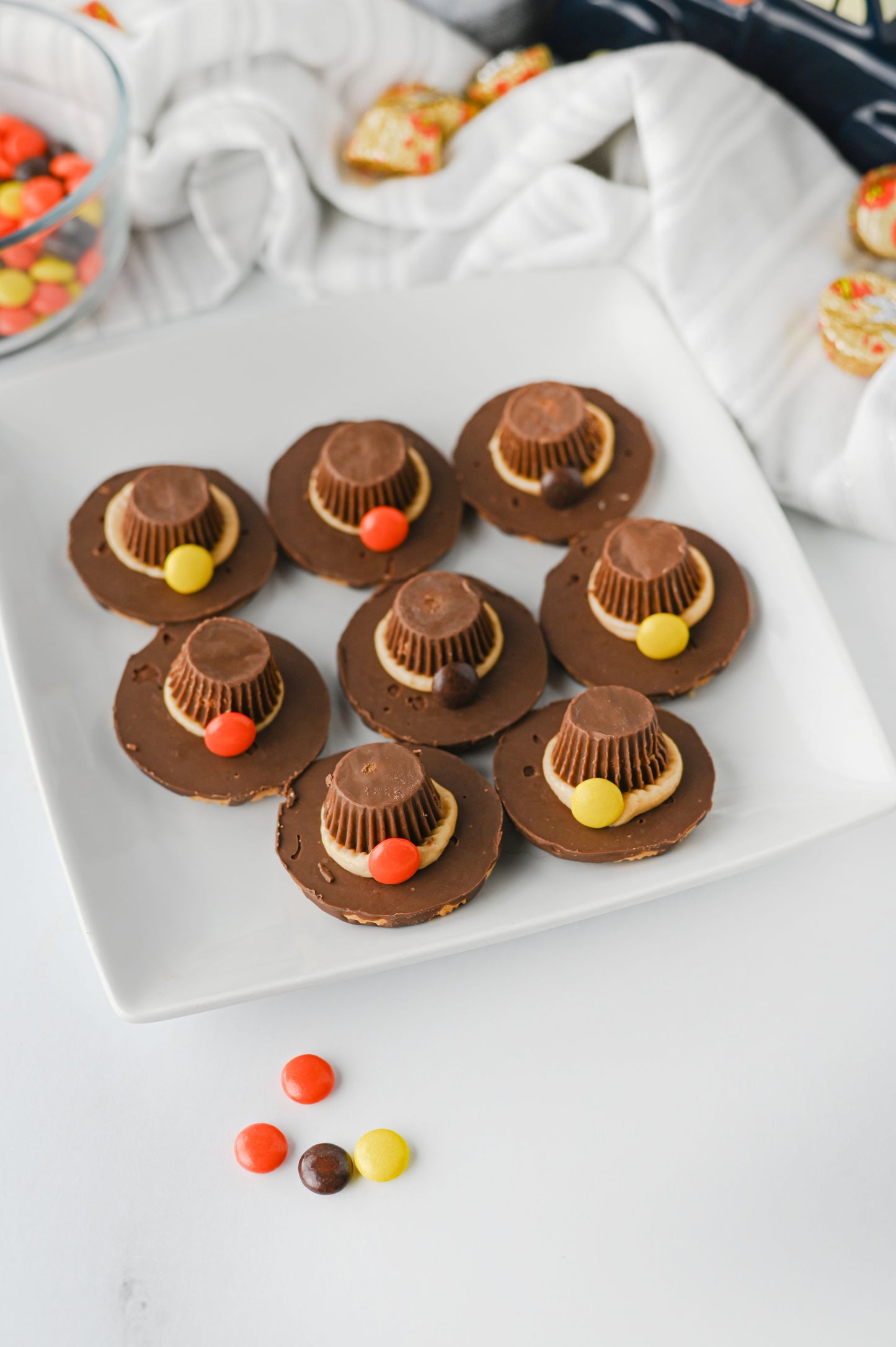 Pilgrim Hat Cookies Set #1